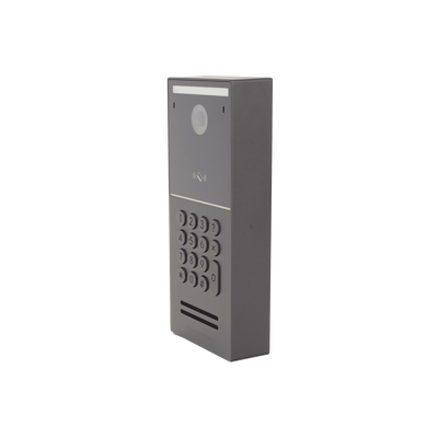 Videoportero IP Inteligente / 2K Ultra HD 4 MP / Ángulo 127° / IA ISP con Análisis de Comportamiento / Lector RFID Dual 13.56 MHz y 125 kHz / 5000 Tarjetas / PoE Integrado / IP66 IK10