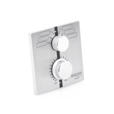 Control de  Volumen Remoto con Selector de Canales | Compatible con Amplificador SF2240UC - SF4240UC