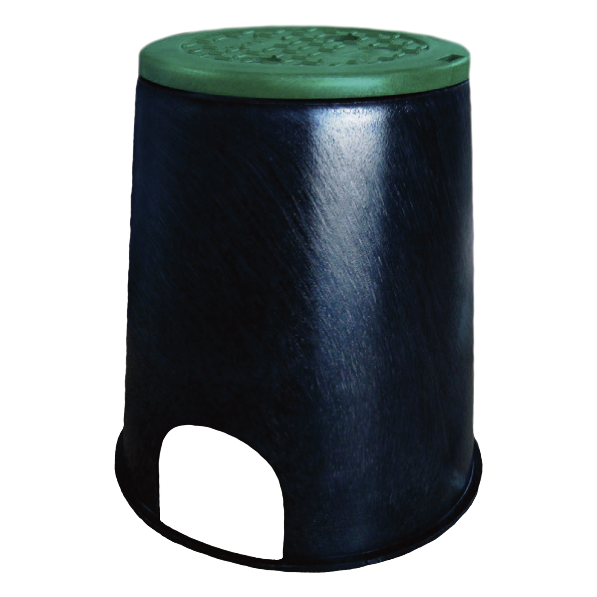 Registro de Inspección Subterráneo / Carga Estática 1360 kg / HDPE y Estireno Acrílico / Cierre Giratorio con Pernos / 160 x 235 x 210 mm — TOTAL GROUND · SKU S-610