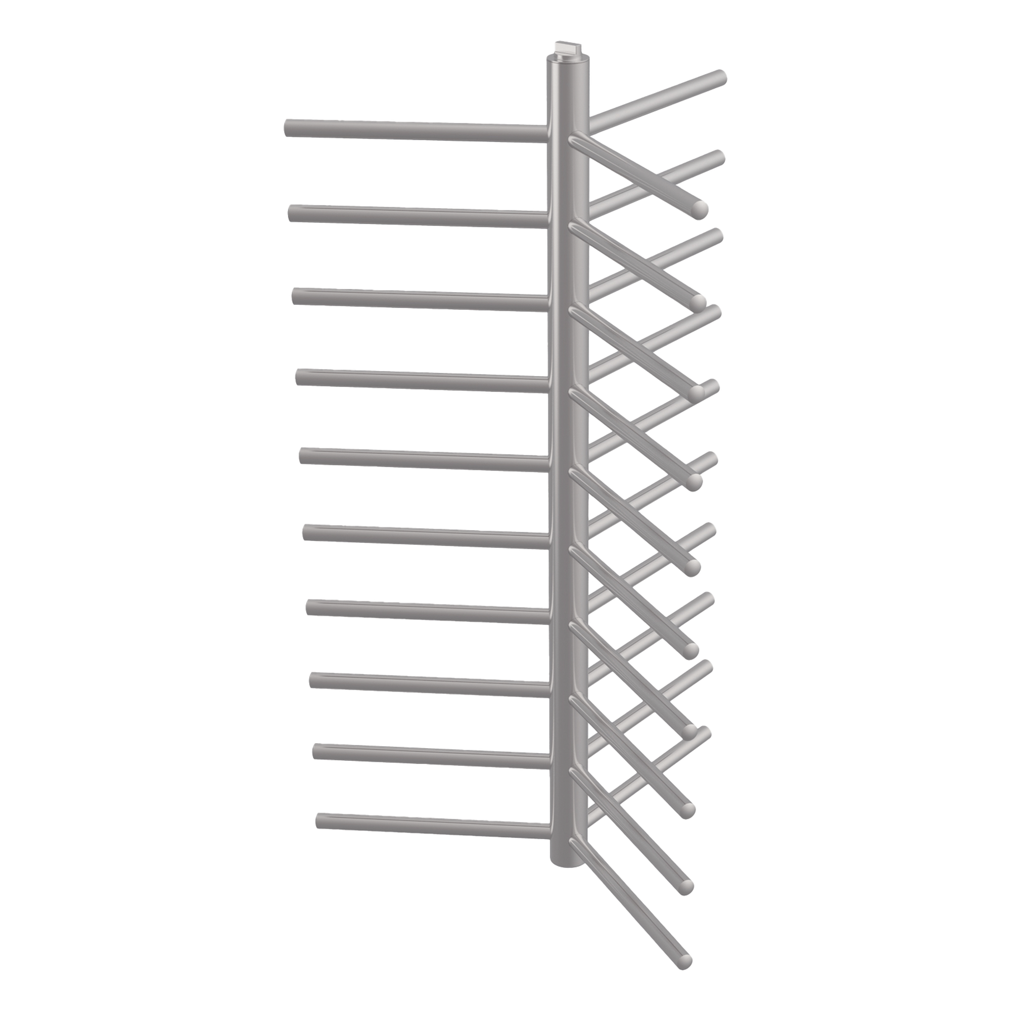 Eje Central de Refacción / Torniquete de Cuerpo Completo / Carril Sencillo / Acero Inoxidable — HIKVISION · SKU H44X0-POLE/DM60