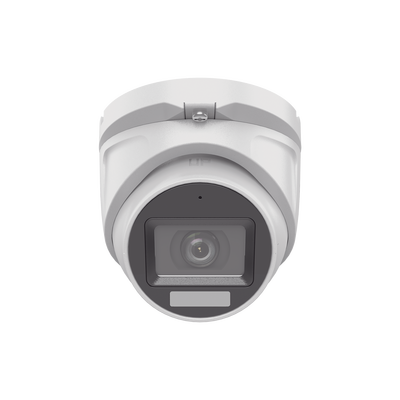 [SIN LOGO DE MARCA][Dual Light + ColorVu] Turret TURBOHD 2 megapixel / 30 mts IR + 20 mts luz blanca/ Lente 2.8 (100° de Visión) / Exterior IP66 / Audio por Coaxitron / TVI-AHD-CVI-CVBS / Metal / Smart-Hybrid light