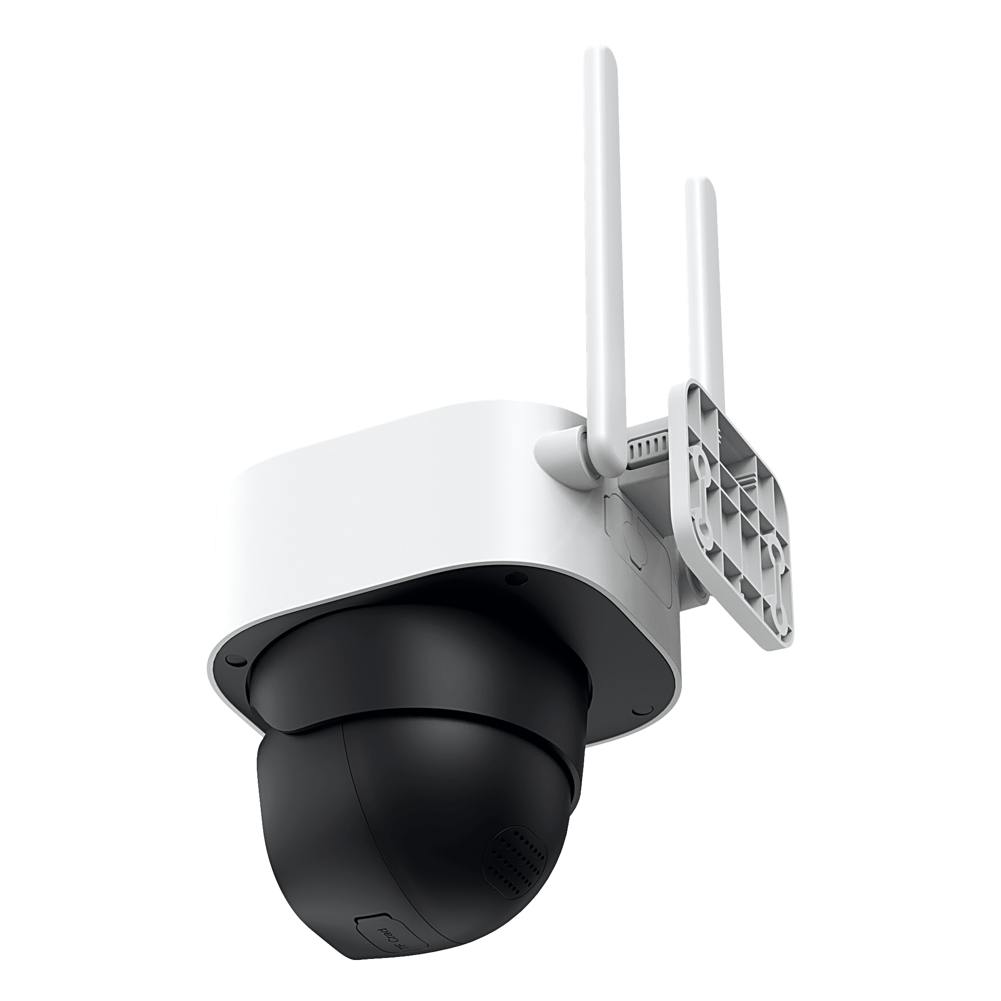 Cámara IP PT / 4 Megapixel / 4G LTE / Visión Nocturna Color 10 m (32.8 ft) / Audio Bidireccional / Panel Solar 5W