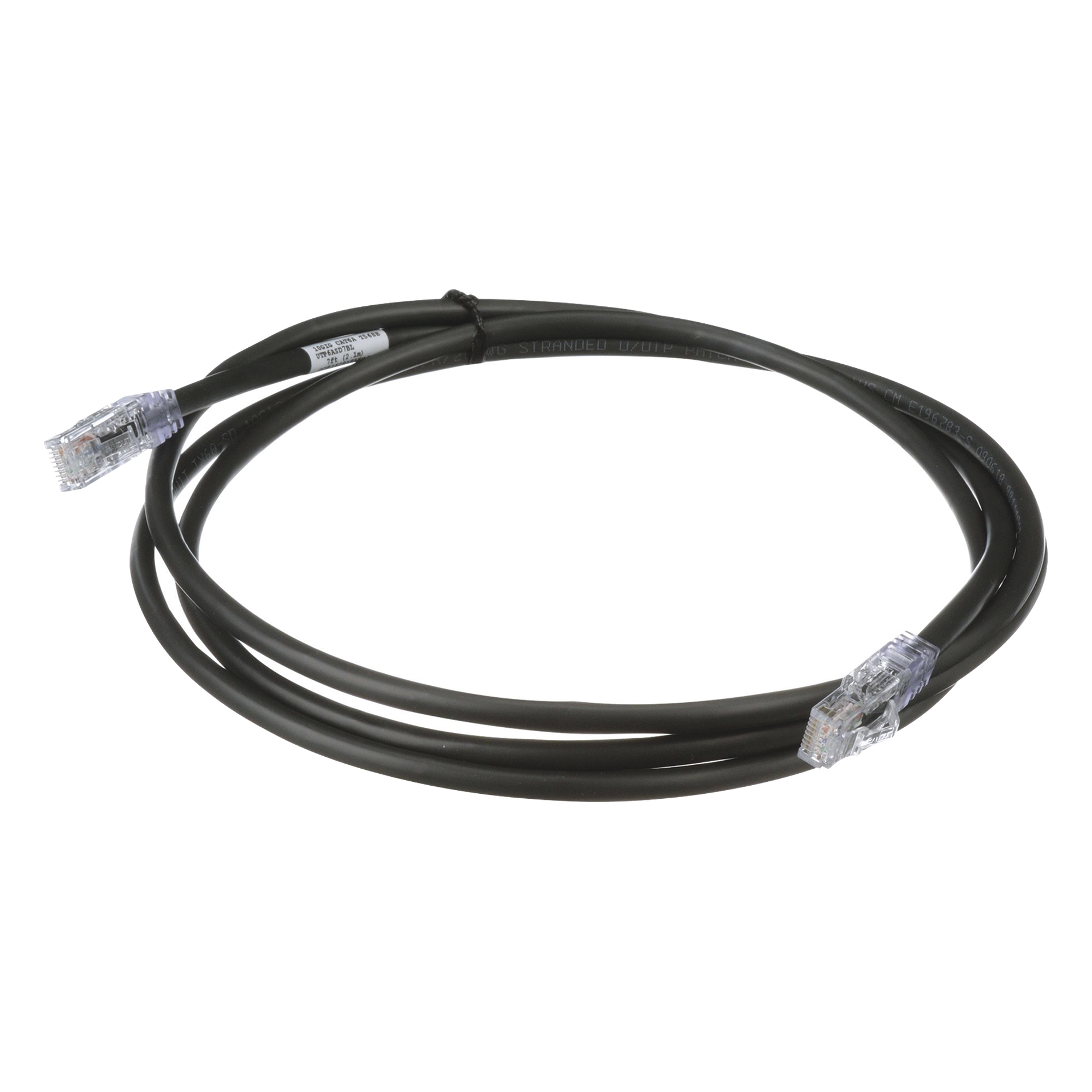 Cable de Parcheo UTP / Cat6A / 24 AWG / CM / 0.91 m (3 ft) / Color Negro — PANDUIT · SKU UTP6AX3BL