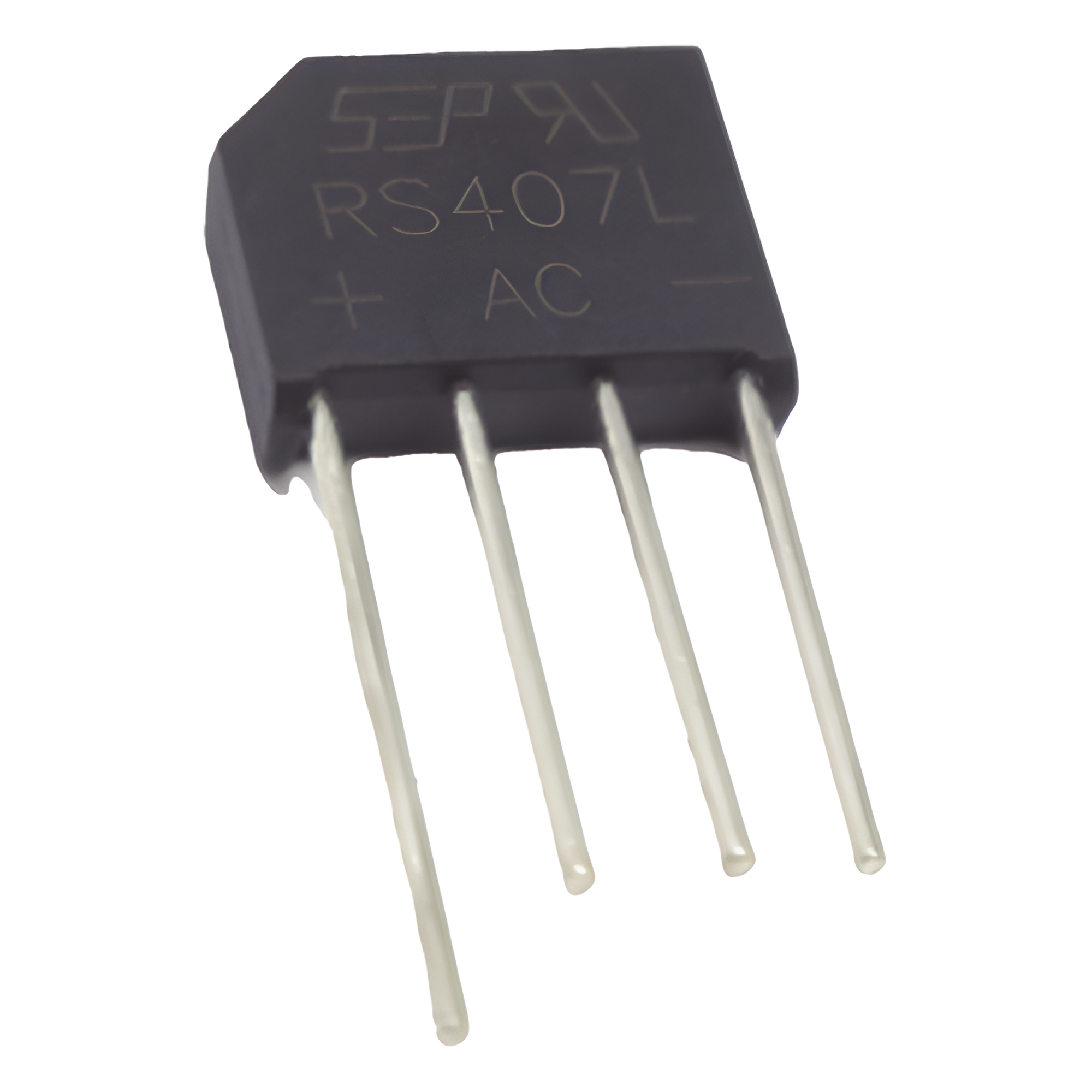 Puente Rectificador / 4A / 1000V / Encapsulado Compacto — SYSCOM PARTS · SKU RS-407L