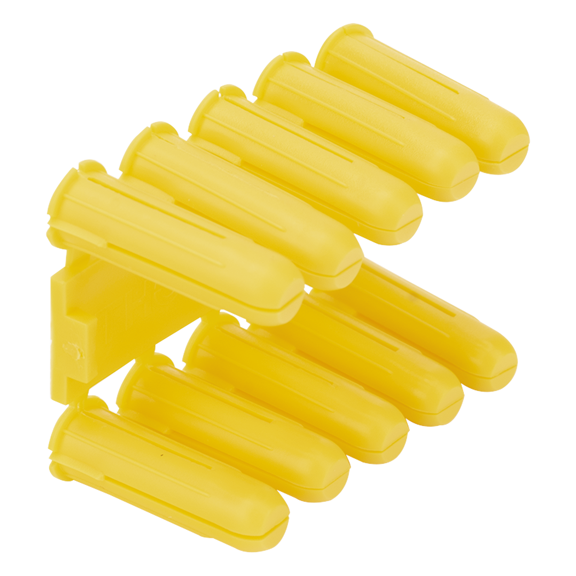 Taquete de Fijación / Doble Expansión Multidireccional / Tornillo 8 mm x 1" (25.4 mm) / 100 Piezas / Carga 50 kg / Rango Térmico -50°C a +80°C