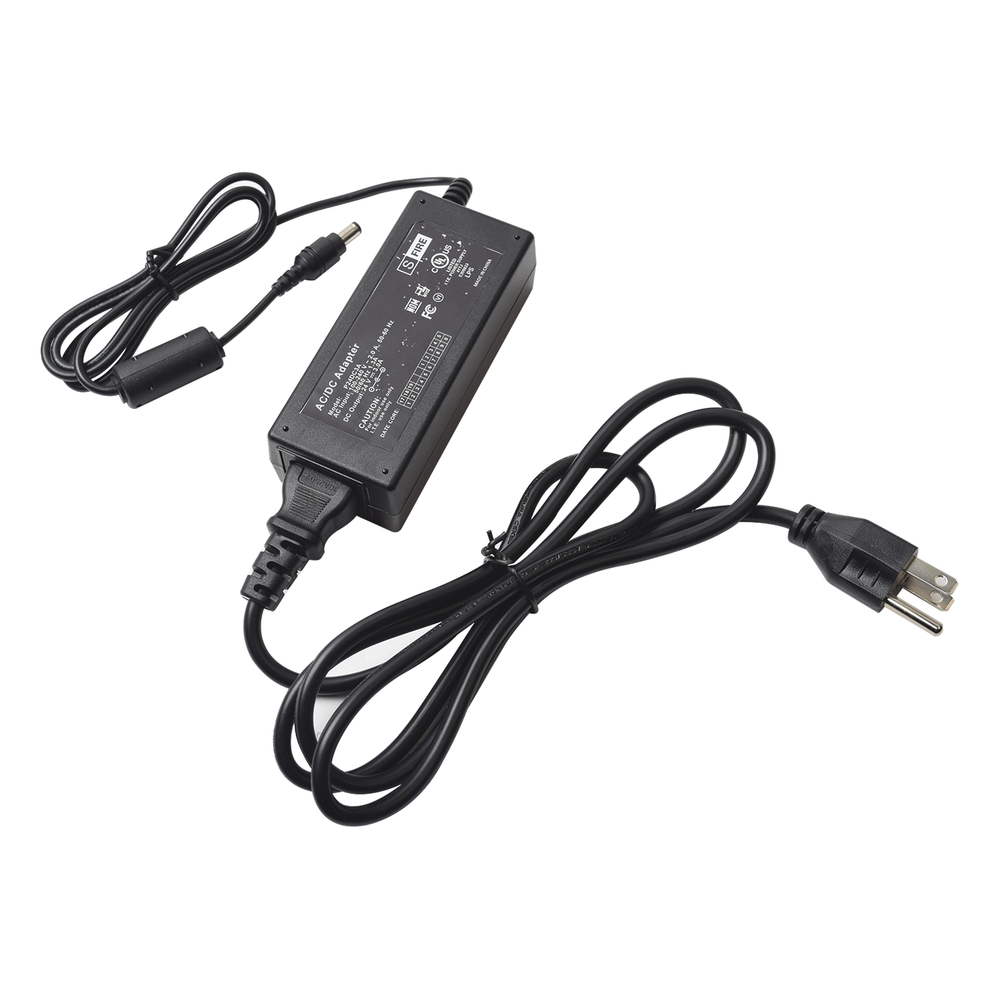 Fuente de poder / 24 VCC Regulado / 3A / Entrada 100-240 VCA / UL / 113x49x35 mm / 0.37x0.16x0.11 ft — EPCOM POWERLINE · SKU P24DC3A