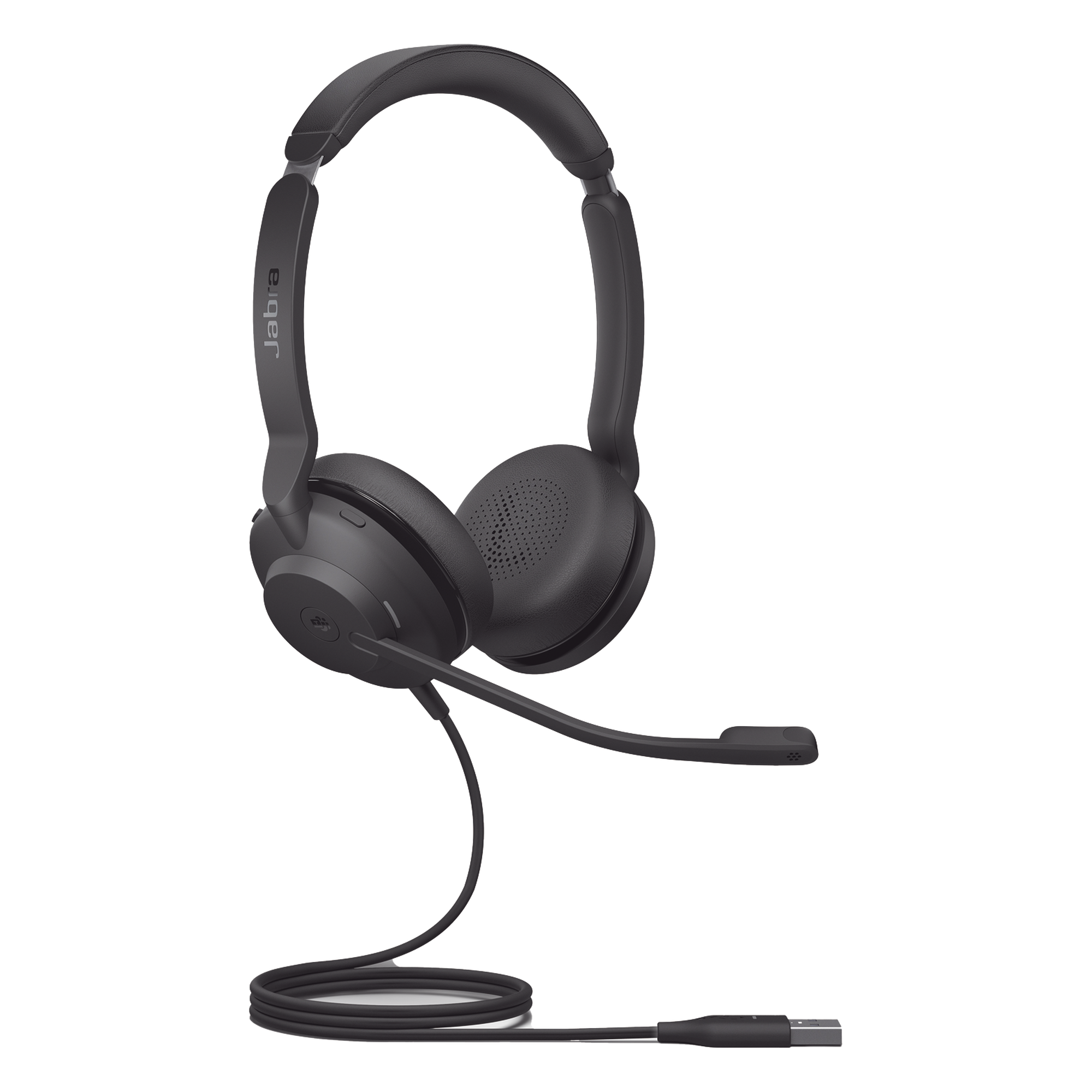 Auricular Profesional Stereo / Certificación Microsoft Teams / Aislamiento Acústico Viscoelástico / Busylight Integrado / Audio 20 Hz-20 kHz / 69 g — JABRA · SKU EVOLVE2-30SE-STEREO-MS-A