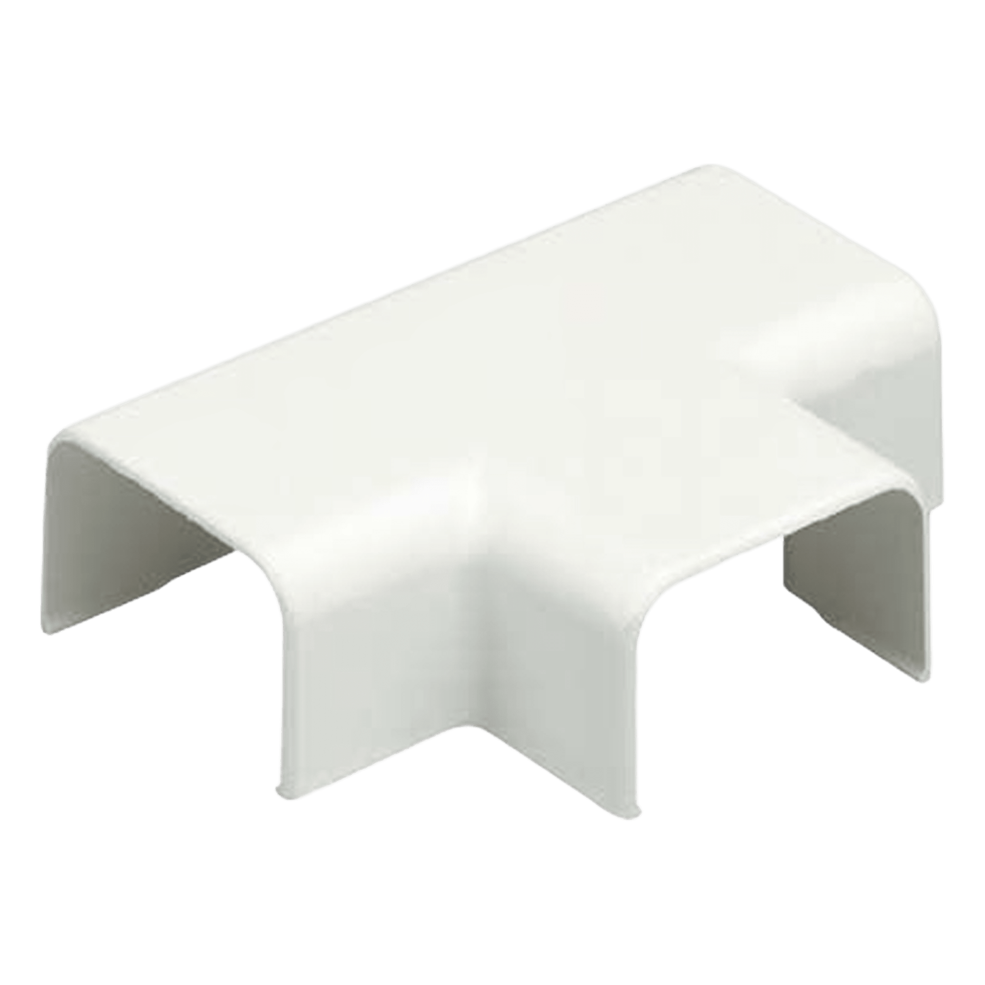 Accesorio en T para Canaleta / Material ABS Ignífugo UL94V-0 / Color Blanco / Instalación Adhesiva Sin Herramientas / Rango 0 a 50 °C — PANDUIT · SKU TF10WH-X