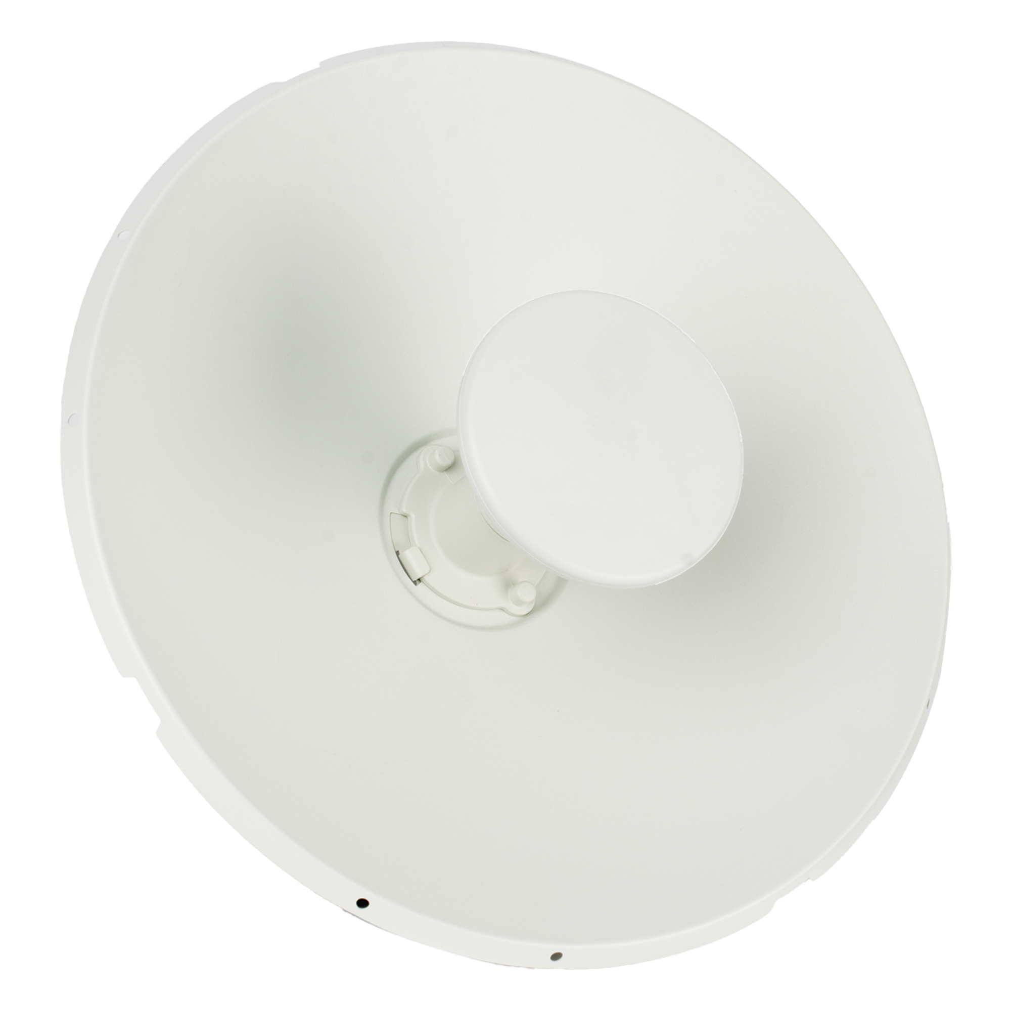 Antena direccional tipo plato / 25 dBi / 5.150-7.125 GHz / MIMO 2X2 dual-pol / IP67 / 7° haz / Acero con pintura en polvo