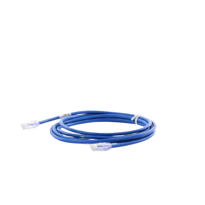 Cable de Parcheo UTP Categoría 6, con Plug Modular en Cada Extremo - 3 Metros (9.84 Pies) - Azul
