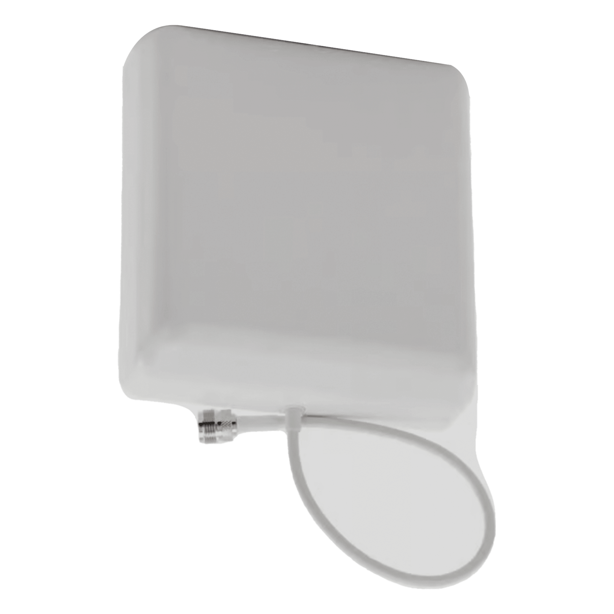 Antena Direccional Panel / LTE Multibanda 698-2700 MHz / 4 Bandas / Ganancia 5-8 dBi / Haz 90°H x 75°V / Polarización Vertical / Montaje Pared