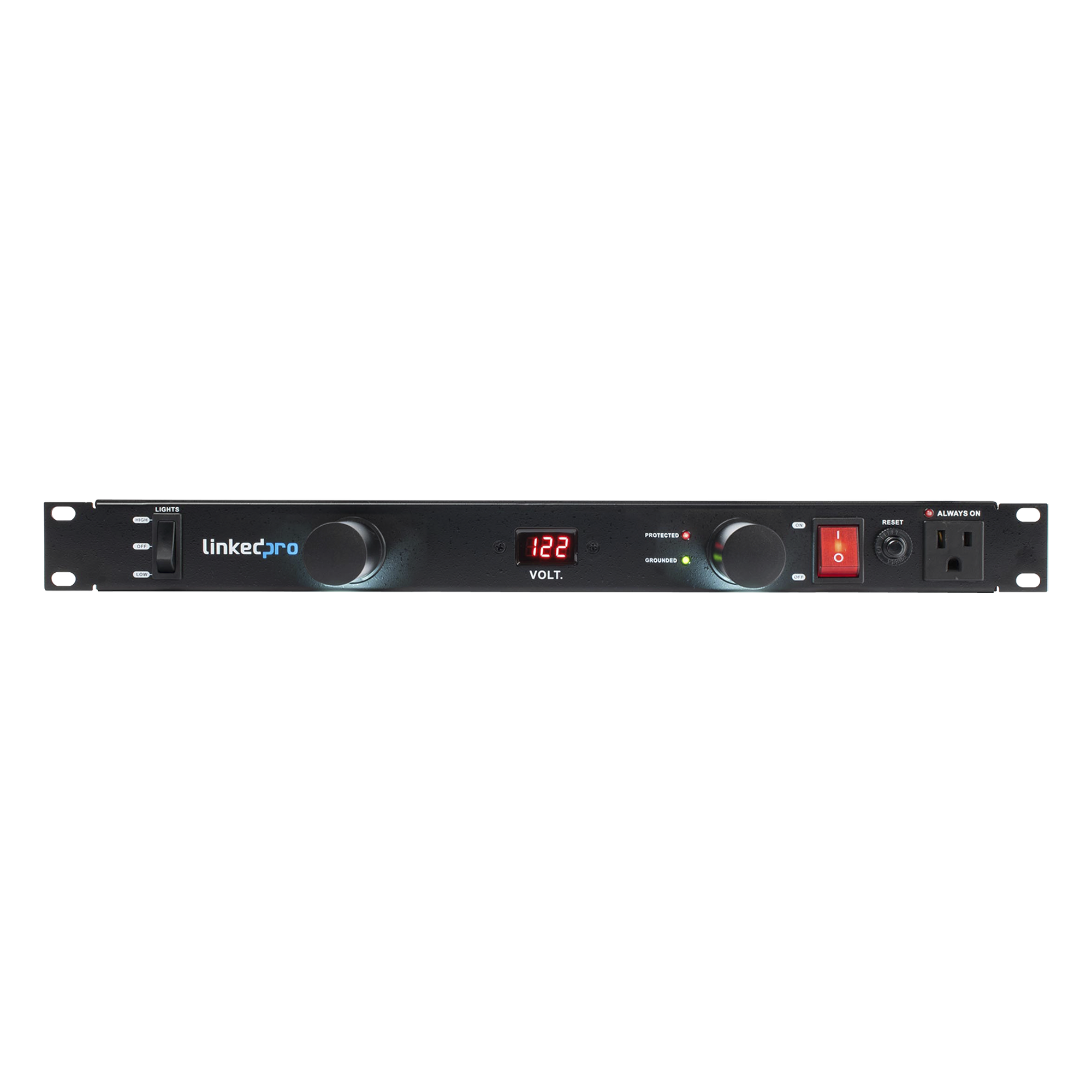 PDU para Distribución de Energía, Montaje en Rack, 11 salidas, Instalación Horizontal, de 19in, 1U, 15 Amp, 120 Vca, Con Indicador Led Y Display 