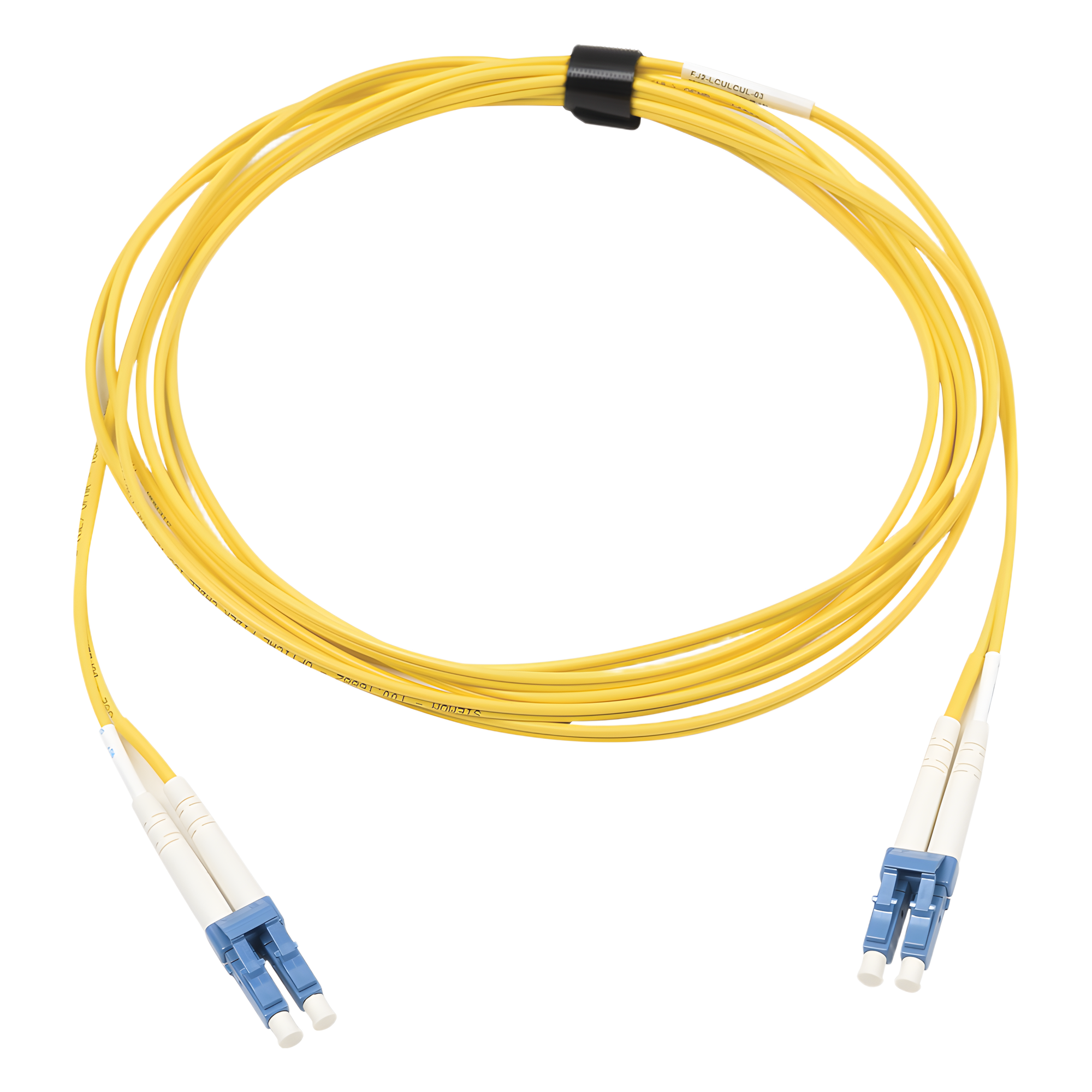 Jumper de Fibra Óptica Monomodo / LC/UPC Duplex / OFNR Riser / 3 Metros (9.84 Pies) / 10 Gigabit / XGLO — SIEMON · SKU FJ2-LCULCUL-03