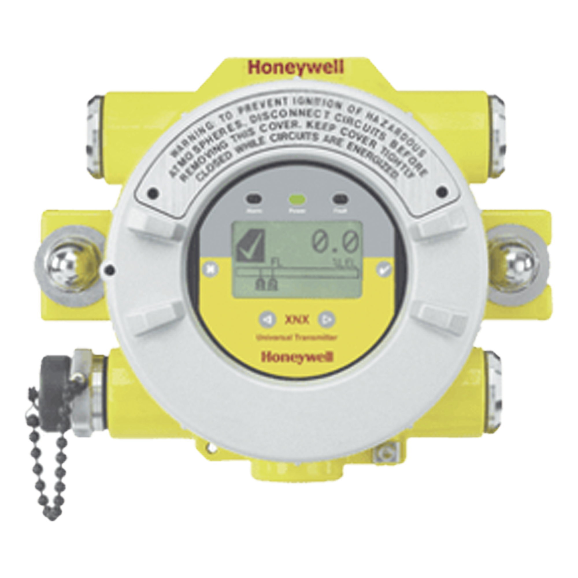 Transmisor Universal de Gas / 4-20 mA con HART / 3 Relés Configurables / IP66 / NEMA 4X / Áreas Peligrosas Clase I Div 1 — HONEYWELL ANALYTICS · SKU XNX-UTAE-RNNNN