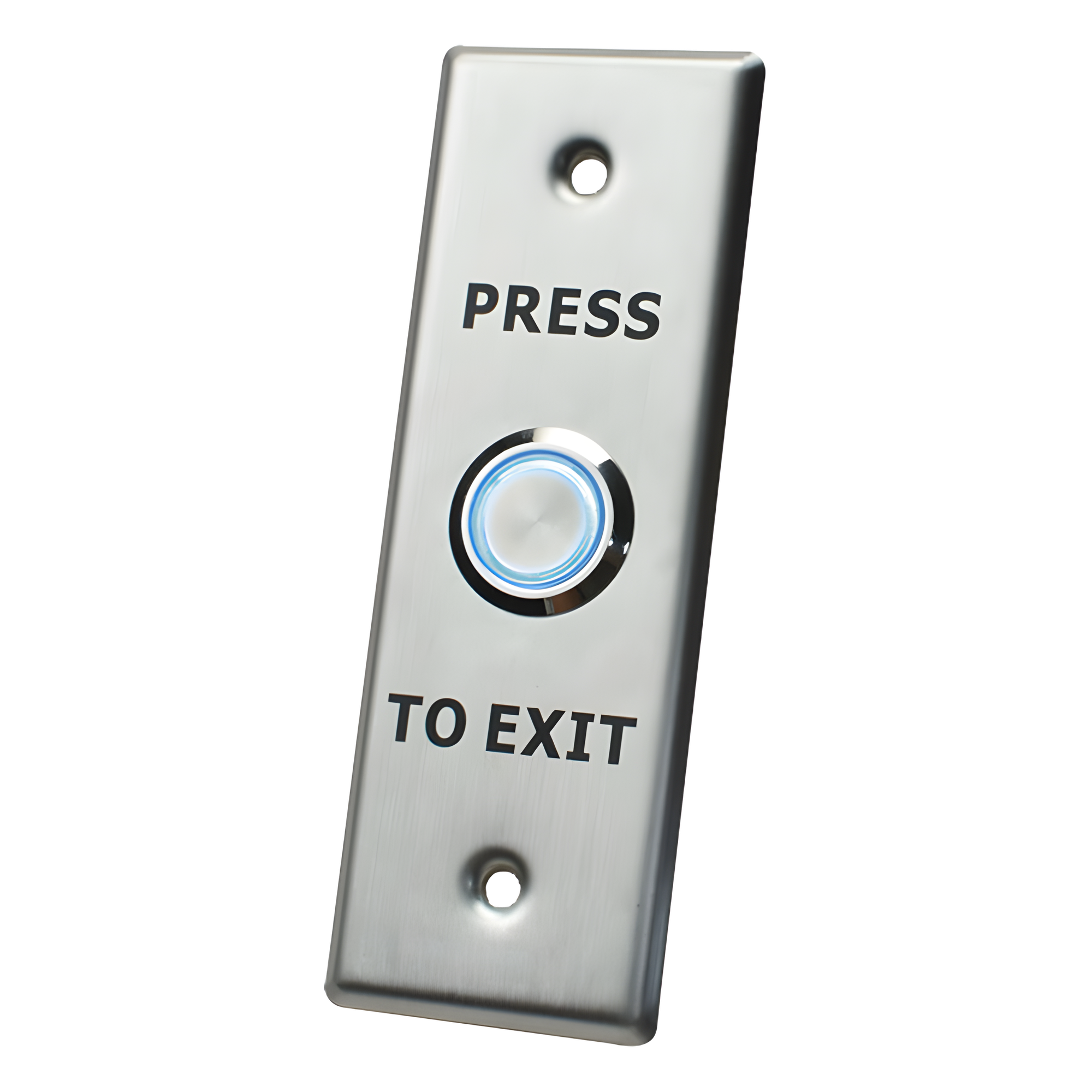 Botón de Salida / Contactos NO-COM-NC / IP65 / Aro Iluminado / 12 VCC / 115x40x29 mm — ACCESSPRO · SKU ACCESS40