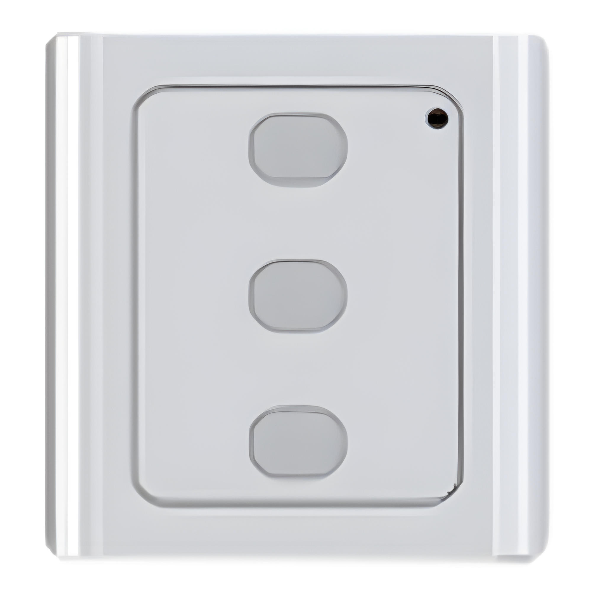 Control Remoto Inalámbrico RF de Pared / 433 MHz / 3V / Alcance 30 m (100 ft) / Código Rodante — ACCESSPRO · SKU ACCESSWS01