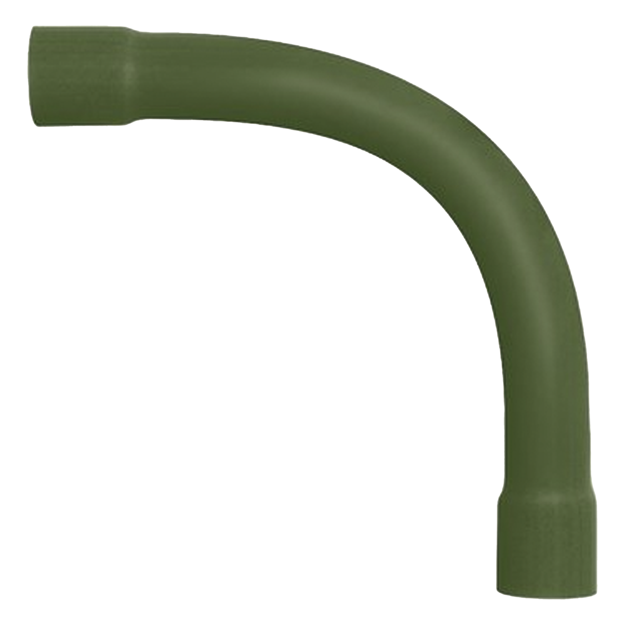 Curva de 90° para Tubería Conduit / PVC / 1" (25 mm) / Conector Termoformado Integrado / Apto para Concreto / Autoextinguible — AMANCO-WAVIN · SKU ATUL-100-COD