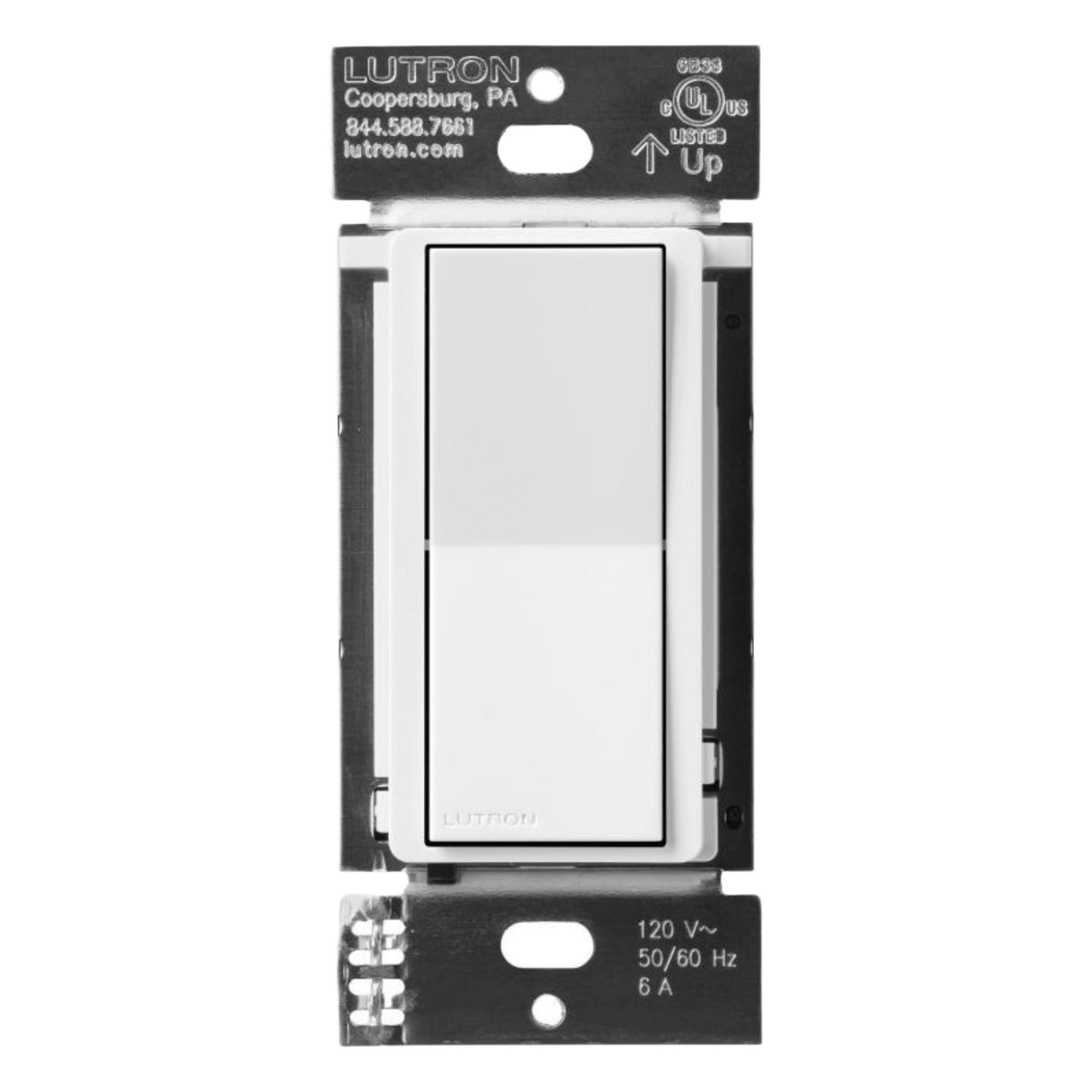 Interruptor Auxiliar Cableado / Control Multiubicación / Hasta 10 Puntos / 150 ft (45 m) / 120 V~ — LUTRON ELECTRONICS · SKU DVRFASWH