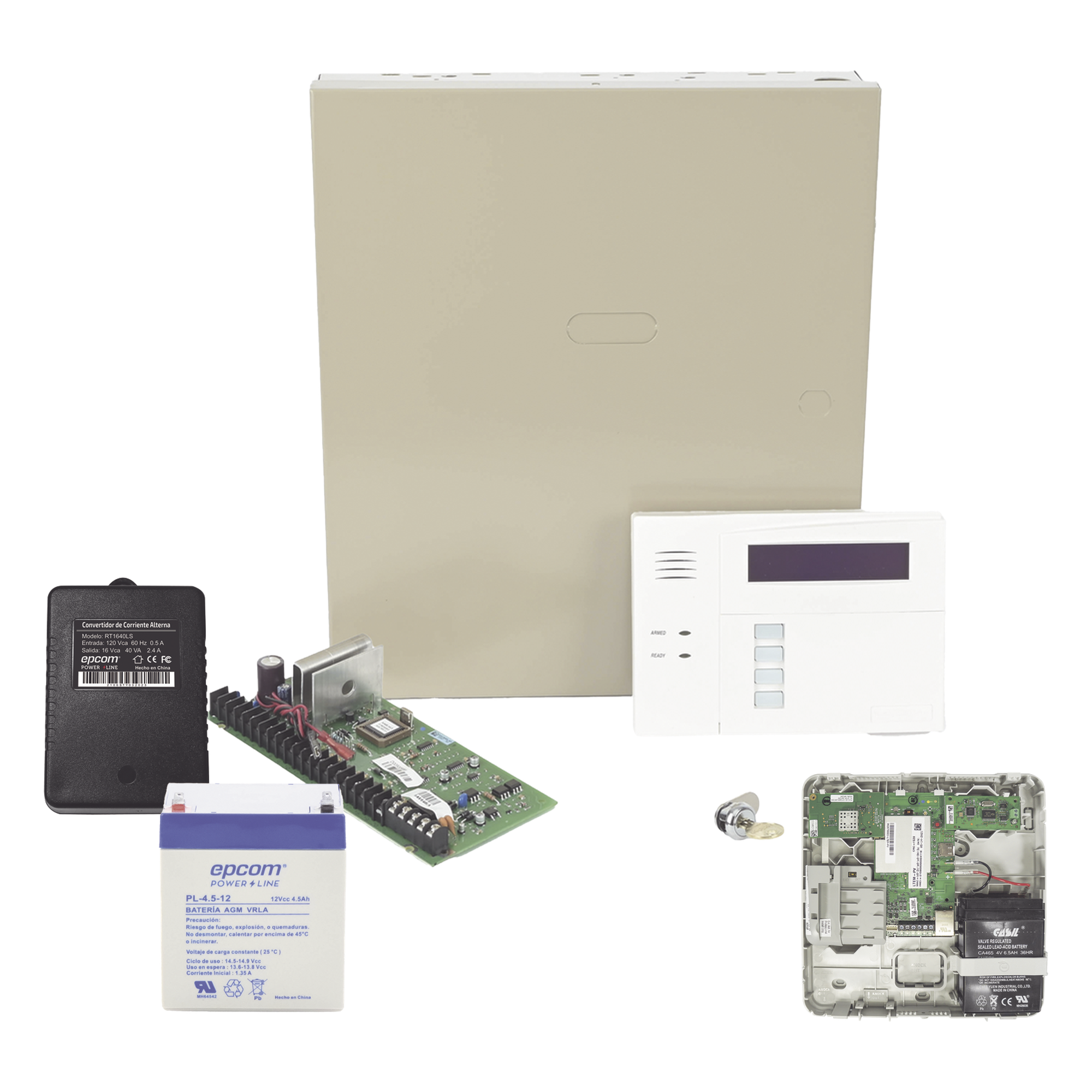 Panel de Control de Intrusión / 8 Zonas Cableadas / 40 Zonas Inalámbricas / Comunicador Celular Dual / 3 Particiones / Alcance 60 m (196.9 ft) — HONEYWELL HOME RESIDEO · SKU VISTA48/LTEMPA