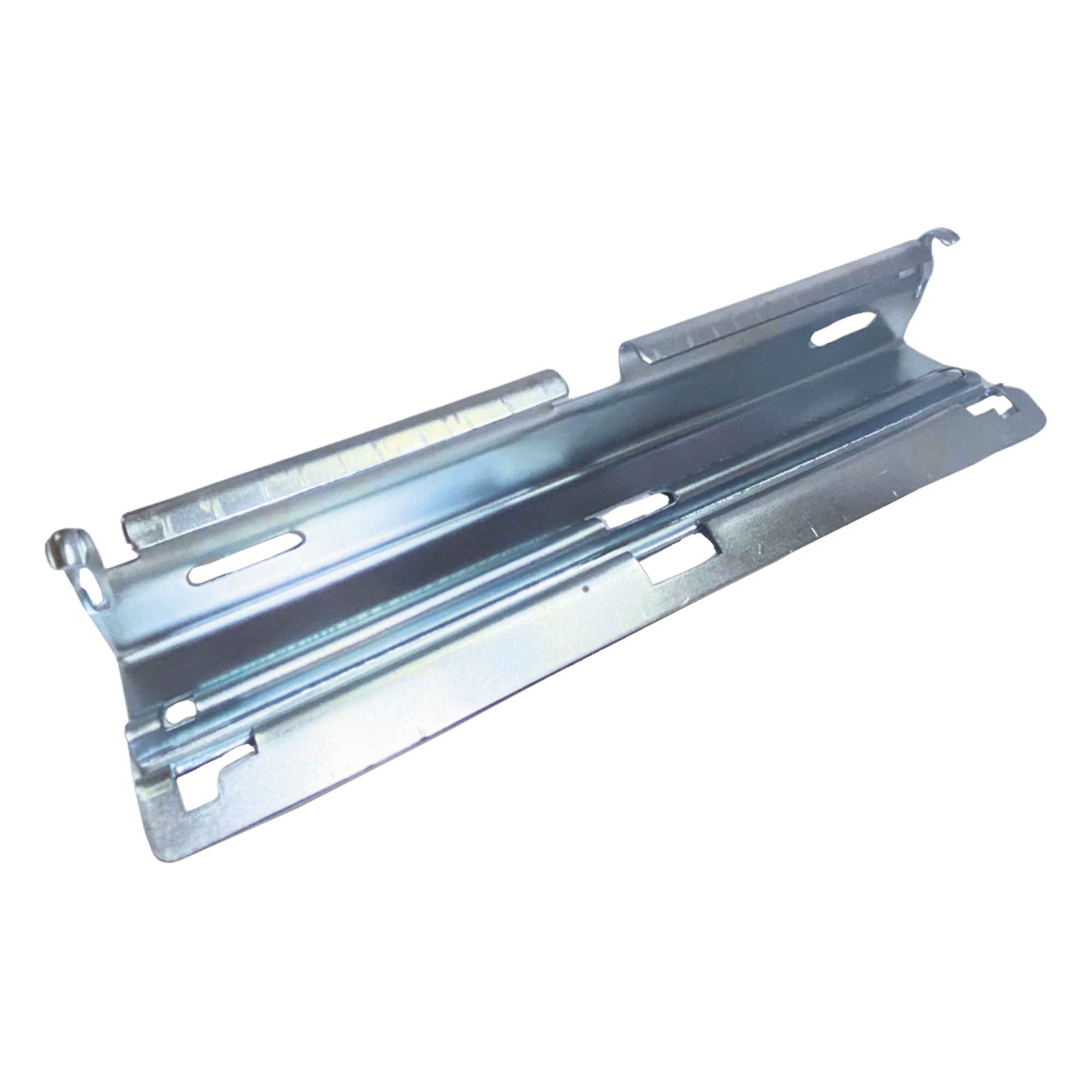 Clip Automático para Charola / Acero al Carbón / Acabado Electrozincado / 100 a 300 mm / Ensamblaje a Presión — CHAROFIL · SKU CH-CLIPAUTM-EZ