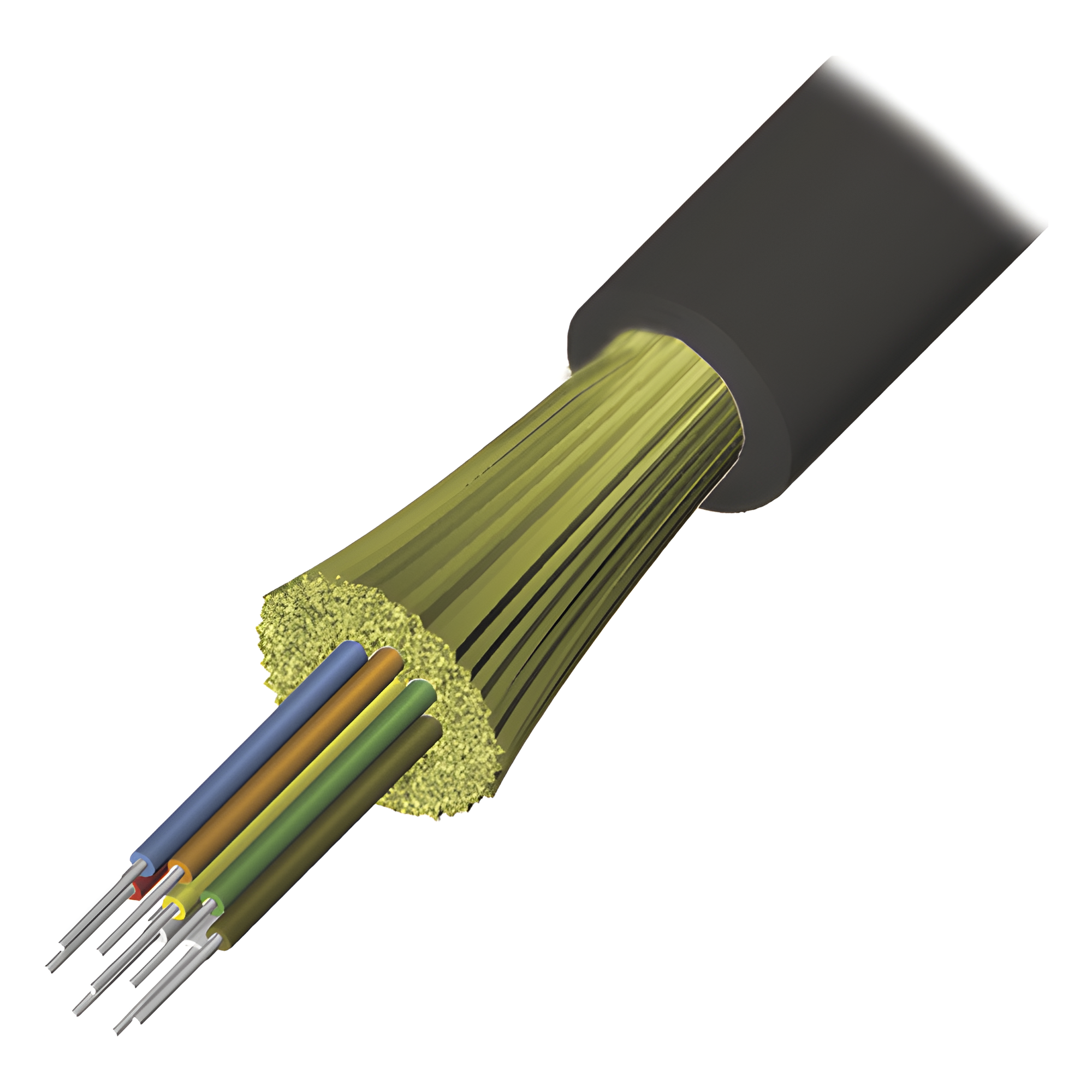 Cable de Fibra Óptica / 6 Hilos / Monomodo OS1/OS2 9/125 / Loose Tube / LS0H / Dieléctrico / Interior-Exterior / 1 m (3.28 ft) — SIEMON · SKU 9GG8H006D-E201M