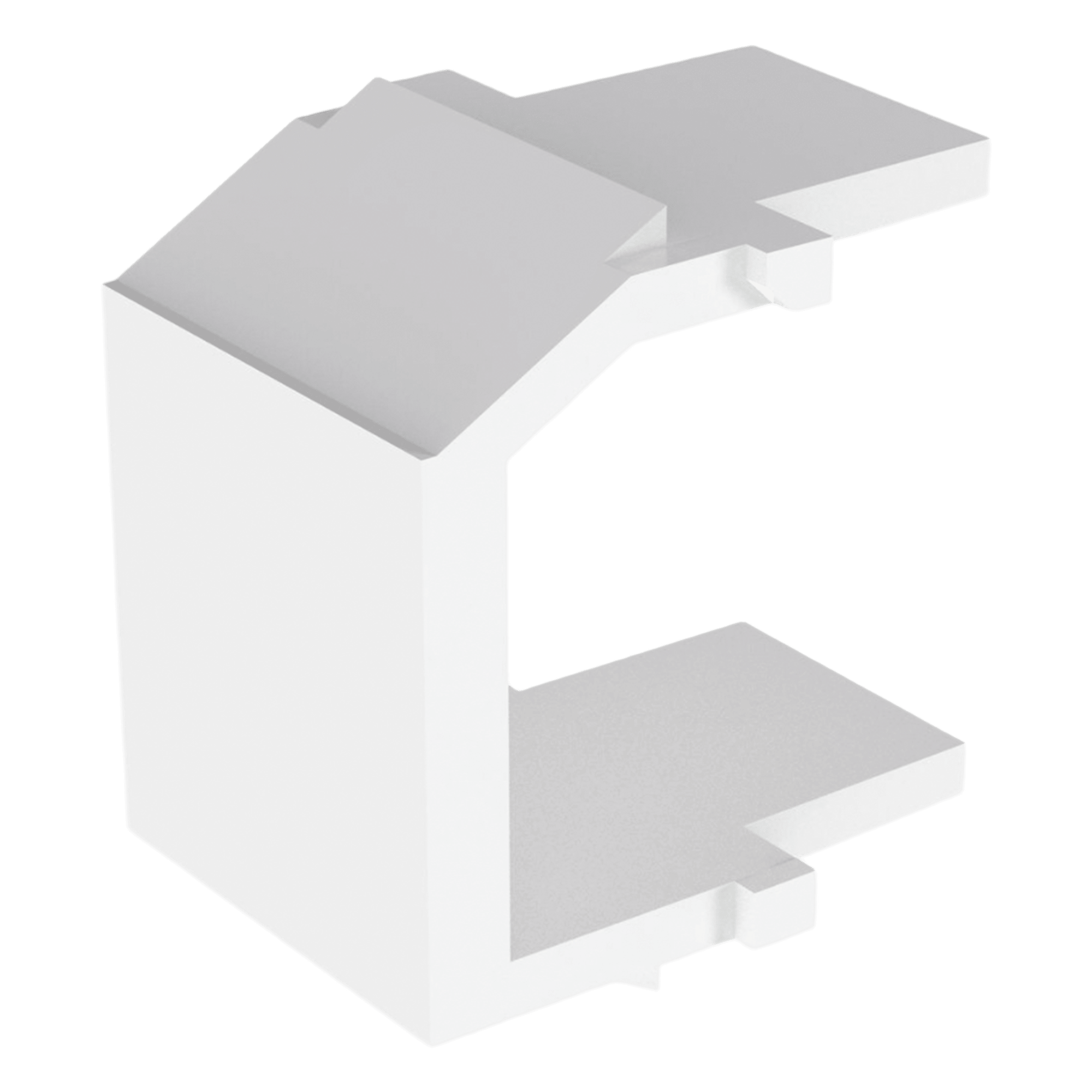 Módulo de Tapa Ciega / Keystone / 1 Espacio / 0.87' x 0.64' x 0.79' / ABS / ROHS — PANDUIT · SKU NKBMWH-X