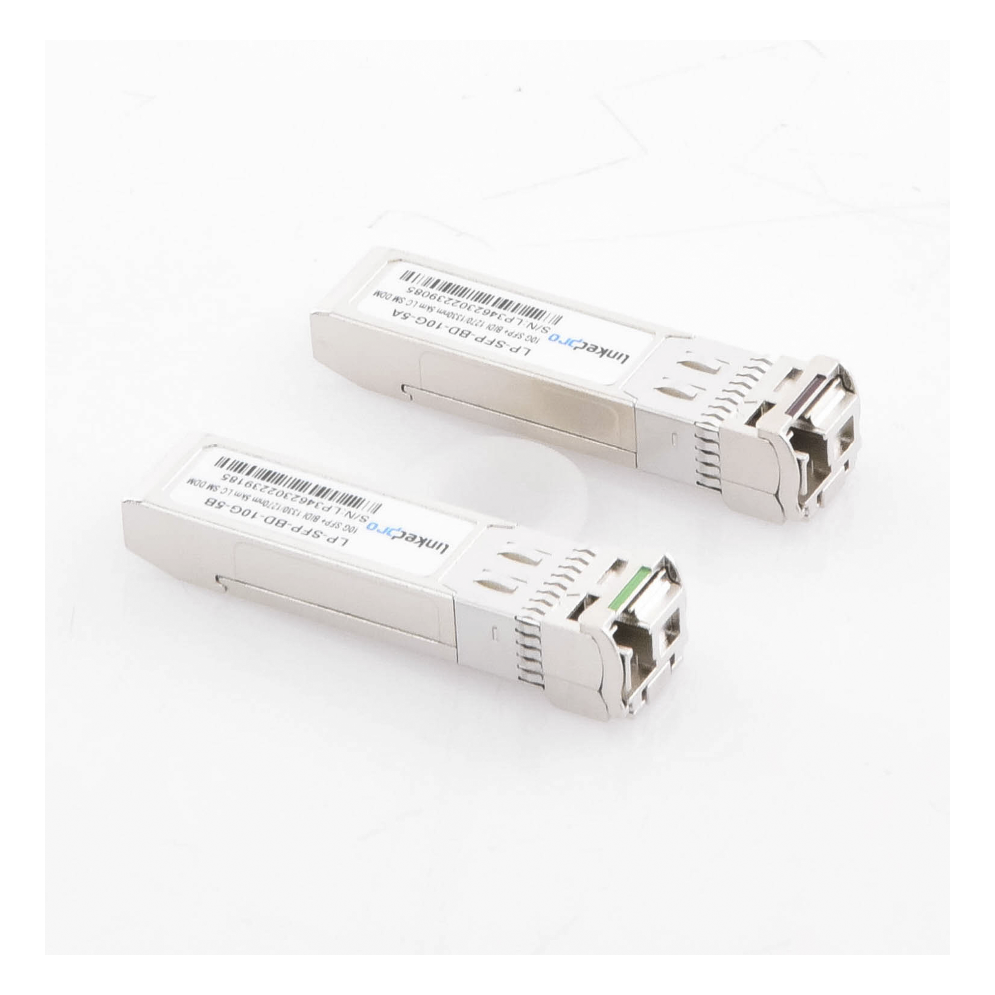 Transceptor Óptico SFP+ Bidireccional / 10 Gbps / Monomodo 1270 & 1330 nm / Alcance 5 km (3.1 mi) / Conector LC/UPC Simplex / DDM / Hot-Pluggable