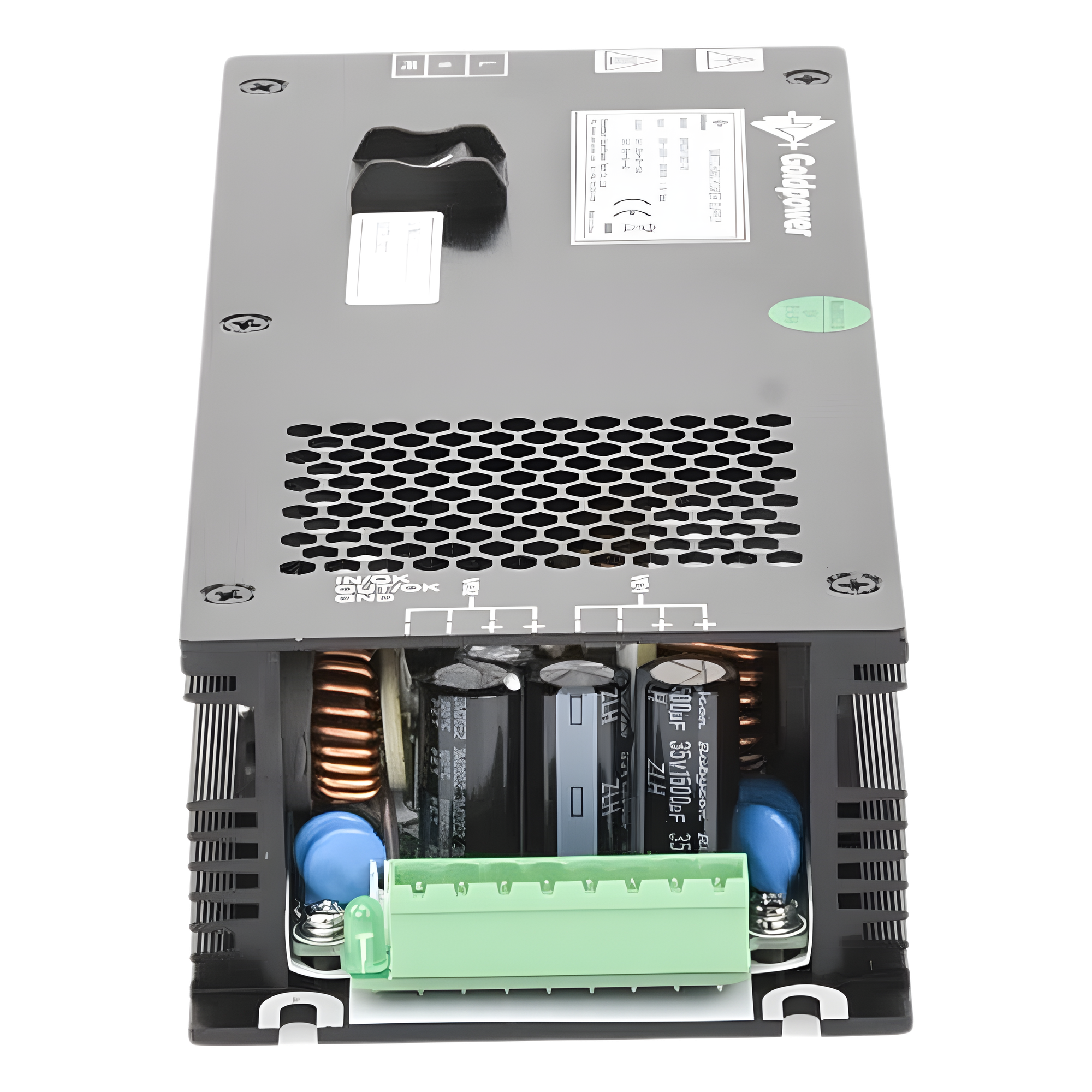 Fuente de Poder Conmutada / Entrada 100-240 VCA / Doble Salida 28 Vcc 10 A y 9 Vcc 8 A / 240 x 50 x 87 mm / 0.79 x 0.16 x 0.29 ft