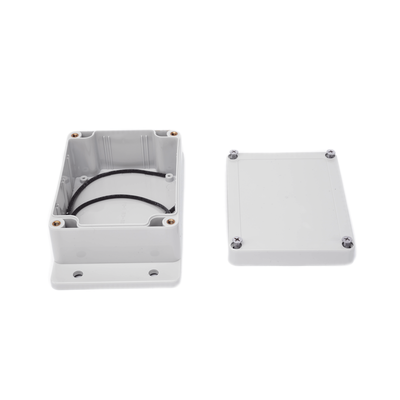 Gabinete Plástico para Exterior / IP65 / 115 x 88 x 55 mm / ABS Resistente a Impactos / -20 a 60 °C / Cierre por Tornillos
