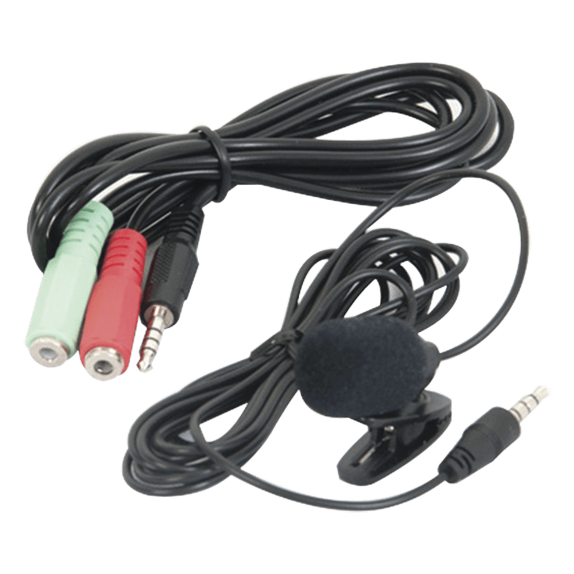 Micrófono Pasivo / Conector 3.5 mm / Longitud 2.8 m (9.2 ft) / Compatible MVT380 / Adaptador Incluido — MEITRACK · SKU A58MVT380