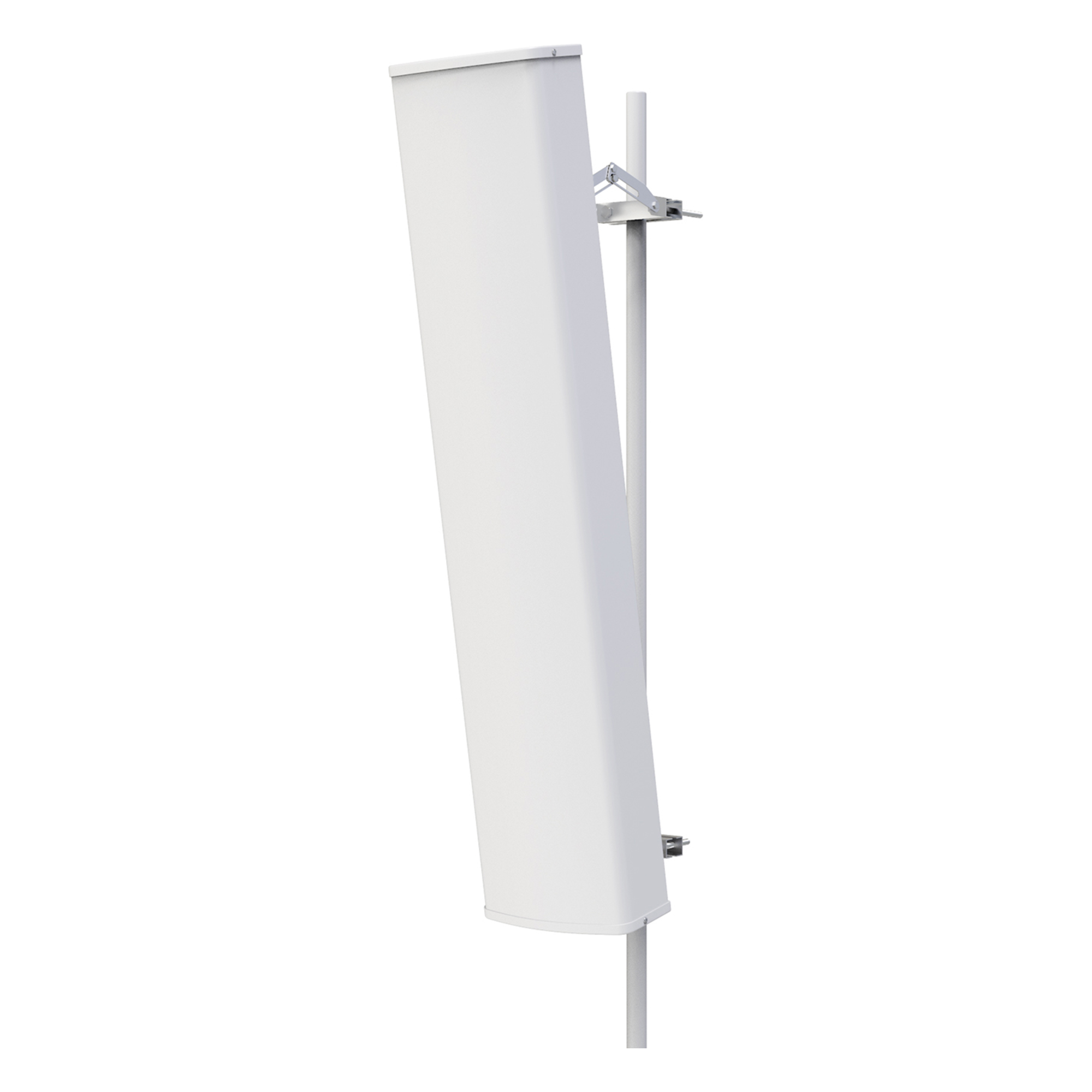 Antena Sectorial para Exterior / 1710-2190 MHz / Ganancia 18 dBi / Ancho de Banda 480 MHz / VSWR ≤1.5 / Potencia 200W / IP65 / Viento 60 m/s