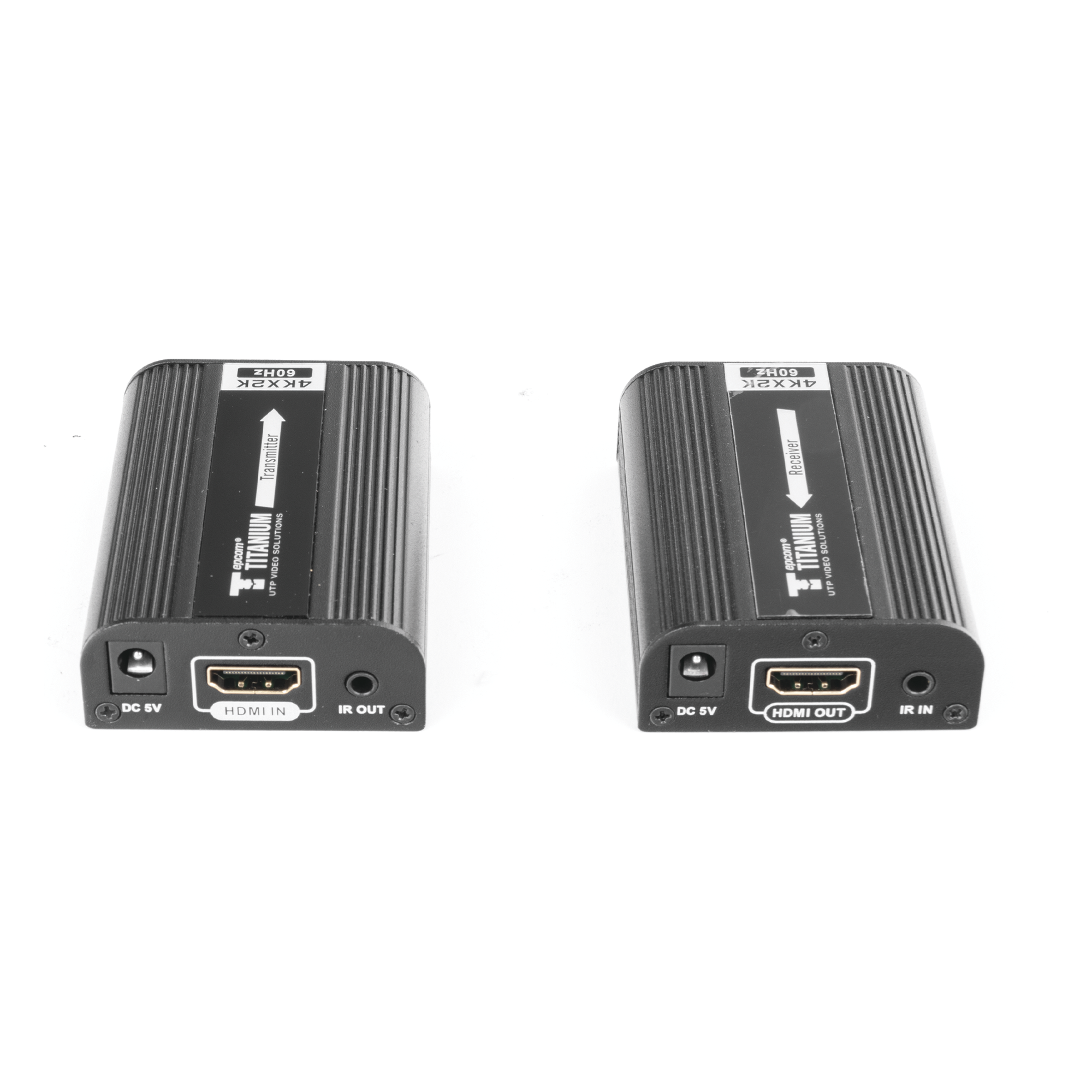 Kit Extensor HDMI para distancias de 30 metros / Resolución 4K x 2K@ 30 Hz/ Cat 6, 6a y 7 / HDCP2.2 / HDMI 2.0  / Soporta PCM, HDbitT / Soporta control remoto del equipo fuente.