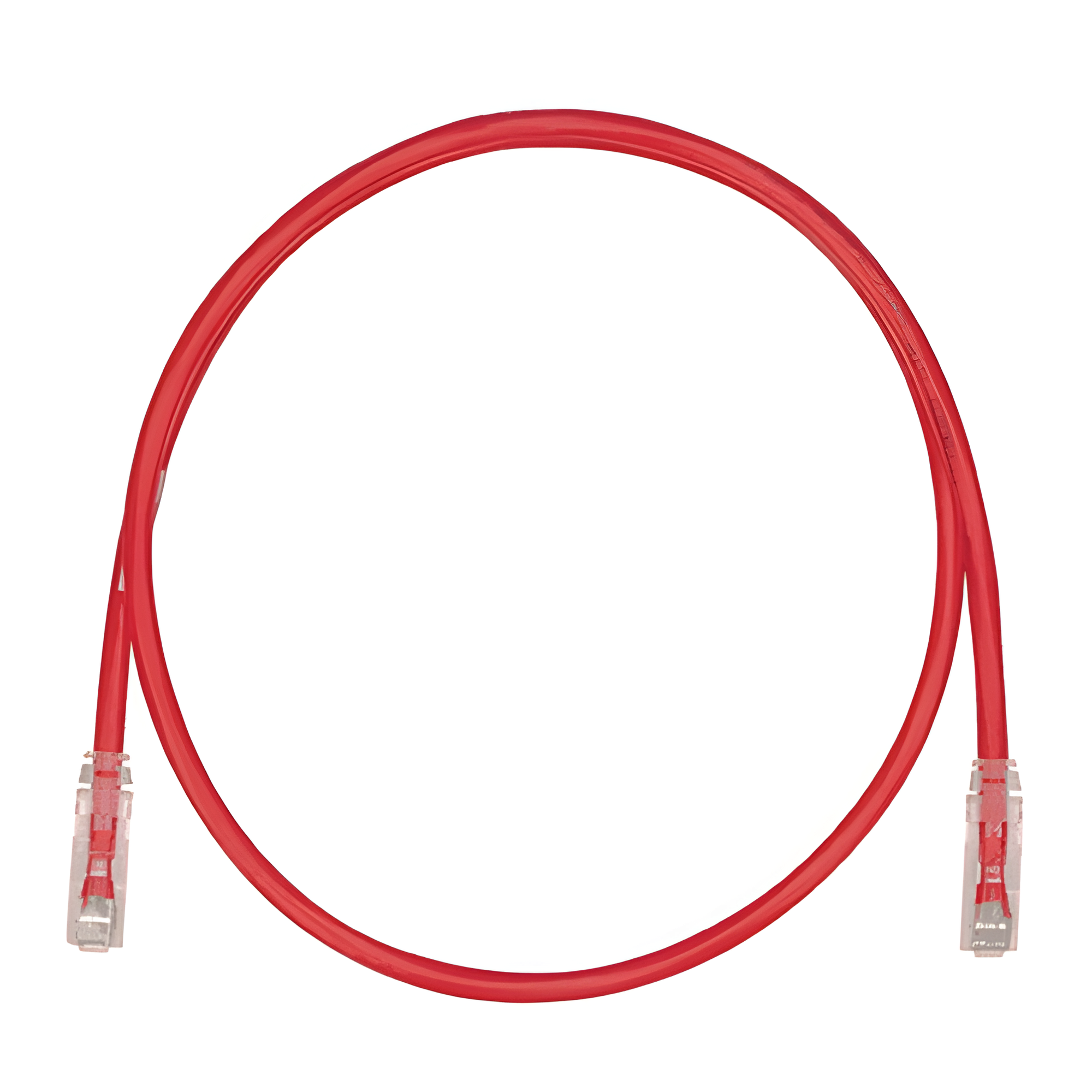 Cable de Parcheo UTP / Categoría 6 / 24 AWG / CM/LSZH / 1 ft (0.3 m) / T568A/B / 50 µin Oro