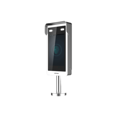 Terminal de acceso con reconocimiento facial / Soporta hasta 50,000 capturas de rostro/ Pantalla LCD touch de 10 pulgadas / cámara de 2MP / Soporte Para torniquete HIKVISON — HIKVISION · SKU DS-K5603T-Z