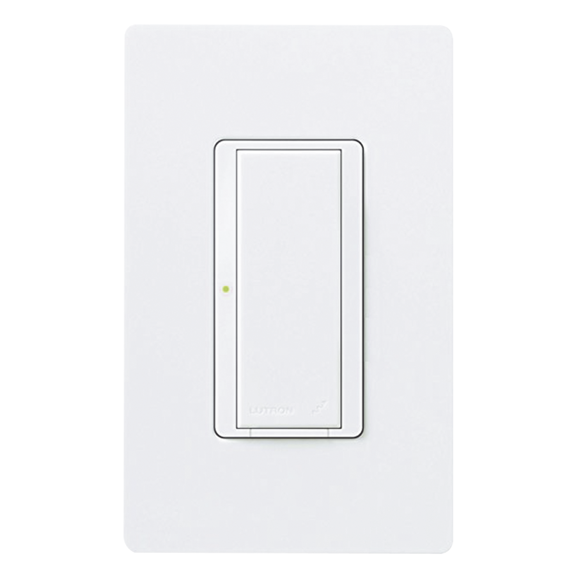 Interruptor de Pared On/Off / Doble Voltaje 120/277 V / 8 A Iluminación / 2 Hilos Sin Neutro / RF 431-437 MHz / Unipolar o Multilocalización — LUTRON ELECTRONICS · SKU RRD8SDVWH
