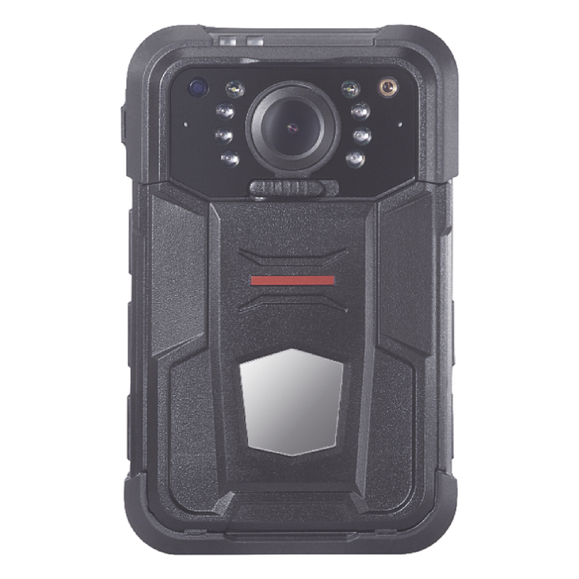 Body Camera Portátil / Grabación a 2K / Pantalla 2.4" LCD / IP67 / H.265 / 32 GB de Almacenamiento / GPS / WIFI / 3G y 4G / Fotos de Hasta 30 Megapixel / Micrófono Integrado