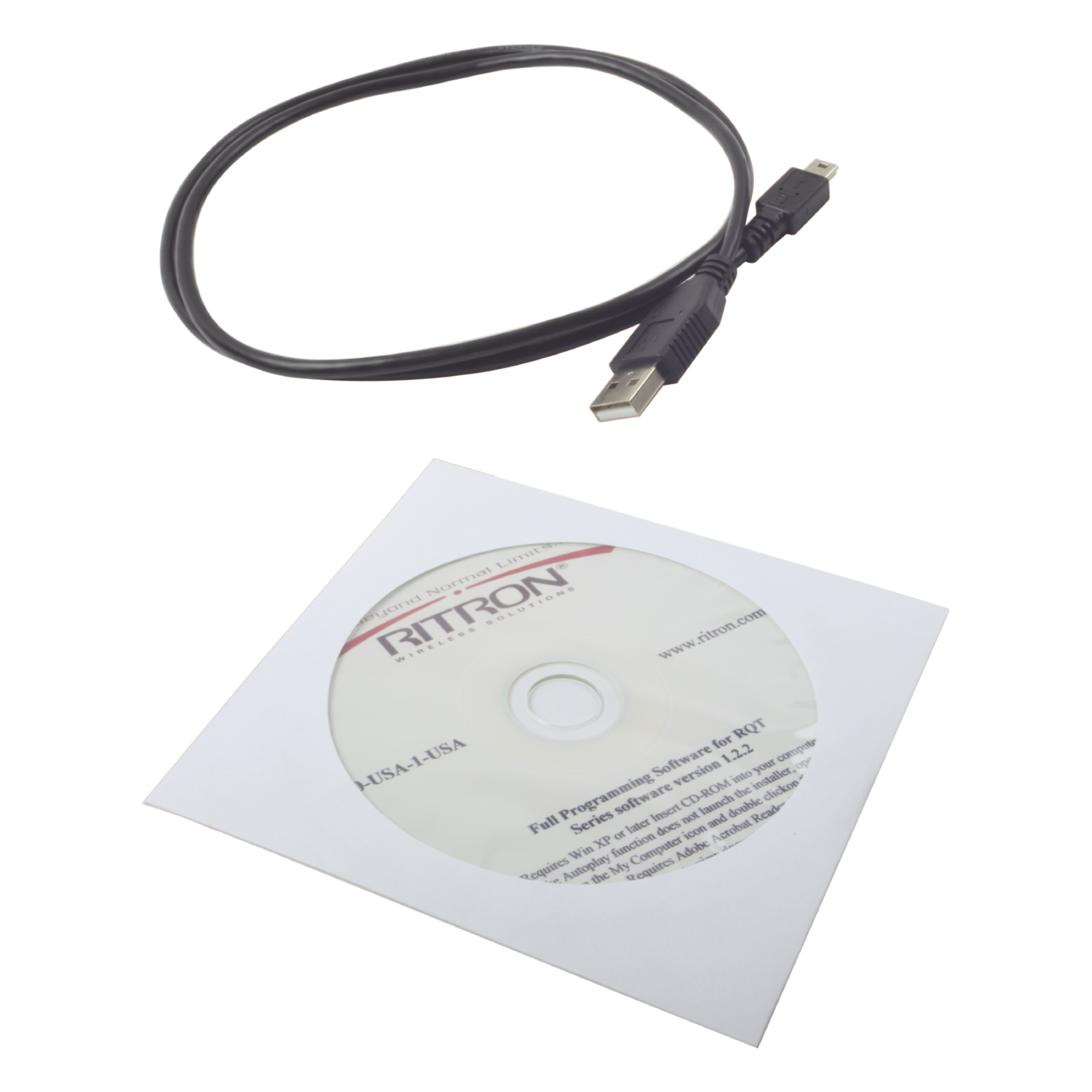 Kit de Programación / Software Especializado / Cable USB a Mini USB / Compatible RQA y RQT