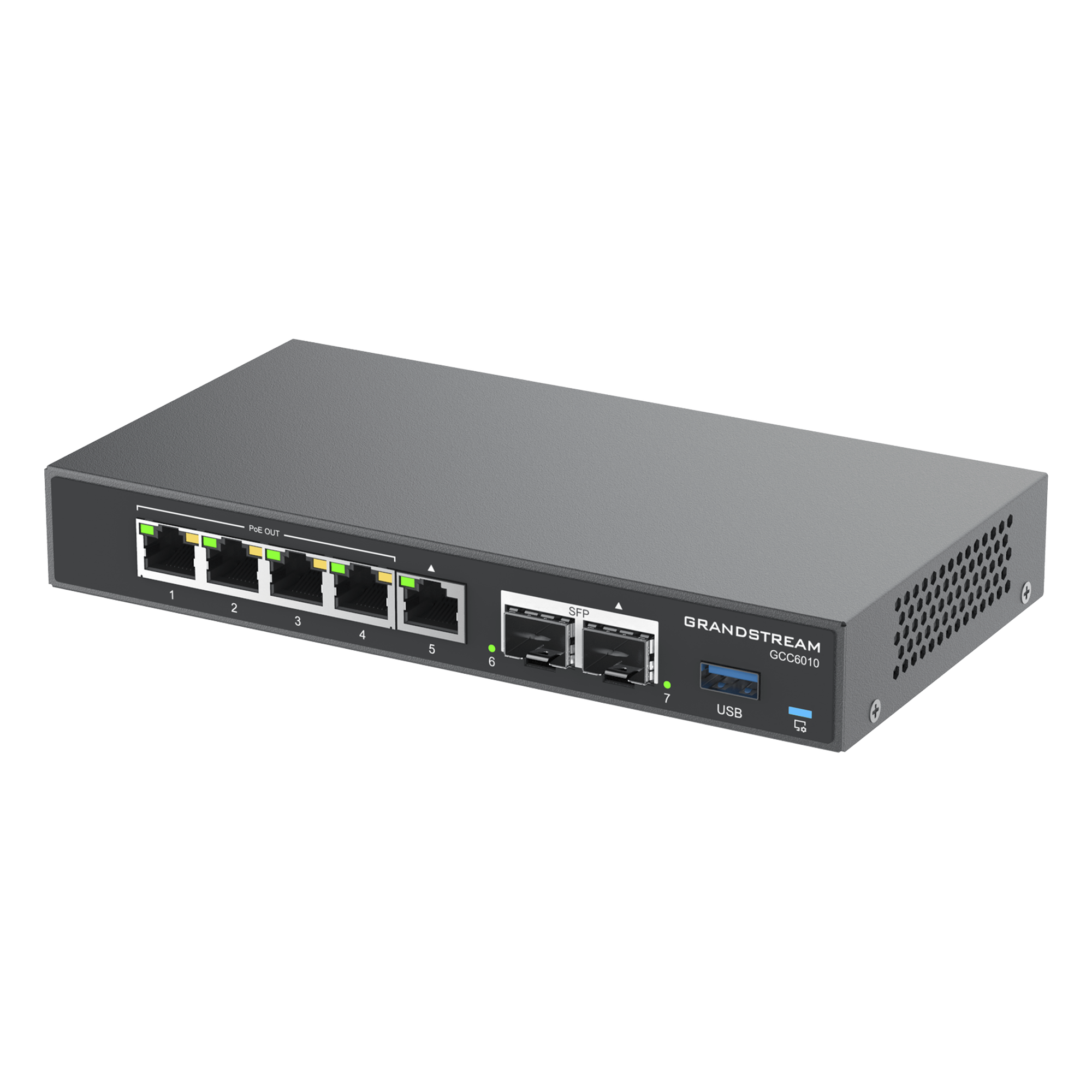Router Firewall / IP PBX 24 Usuarios / Switch PoE 4 Puertos / SFP 2.5G / VPN 2.5 Gbps / 3x WAN Configurables