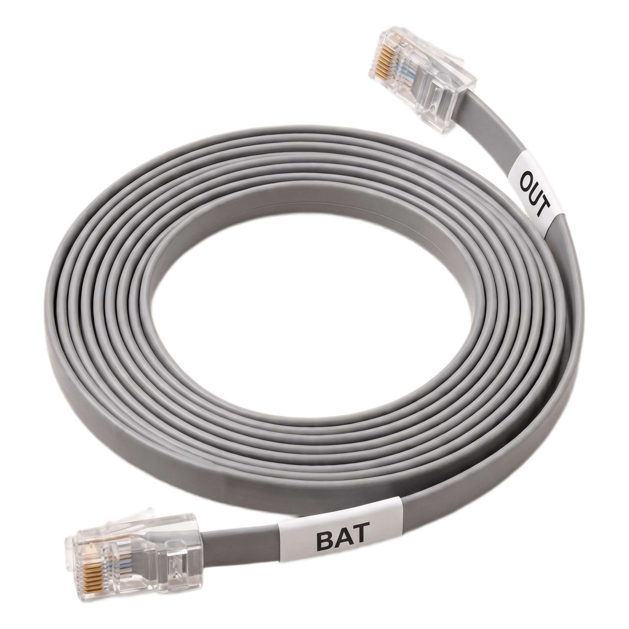 Cable de Comunicación RJ45-RJ45 / 150V DC / Conectores Blindados / 1 m (3.3 ft) / Industrial — EPEVER · SKU CCRJ45RJ45150V1.0