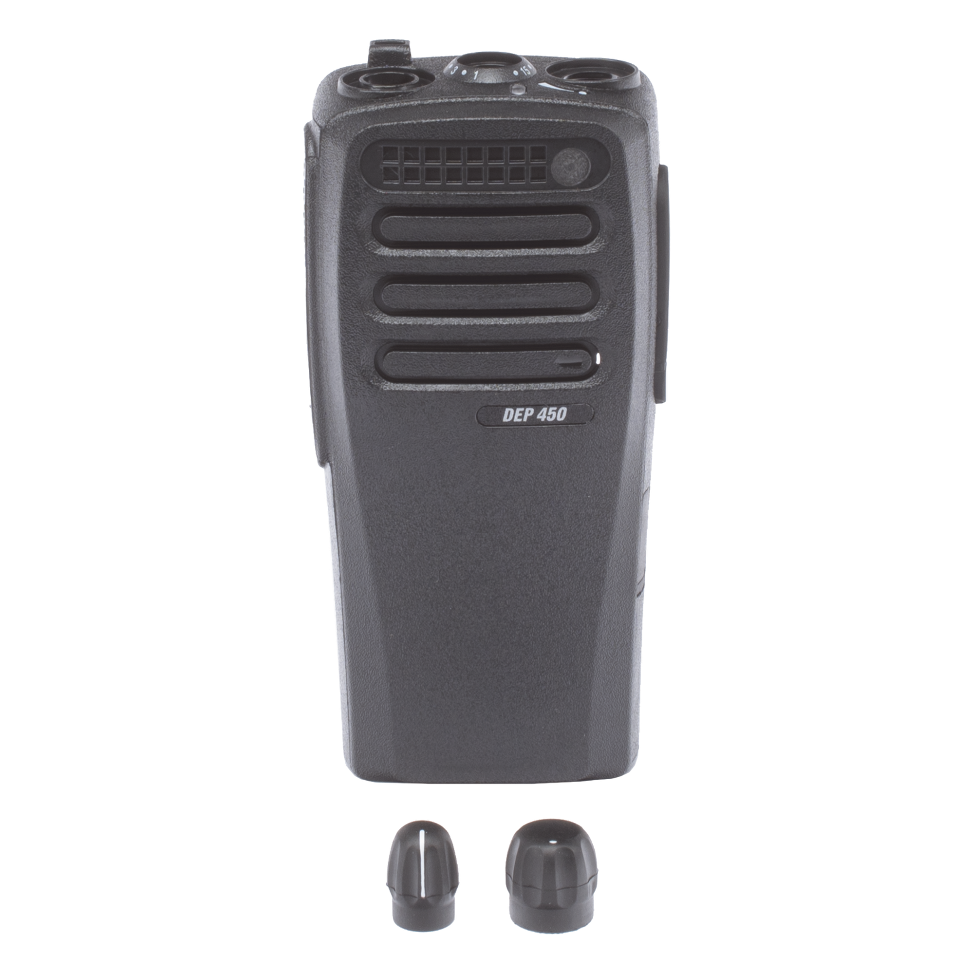 Carcasa de Repuesto / Plástico de Ingeniería / Alta Resistencia / Diseño Ergonómico / Compatible Radio DEP450