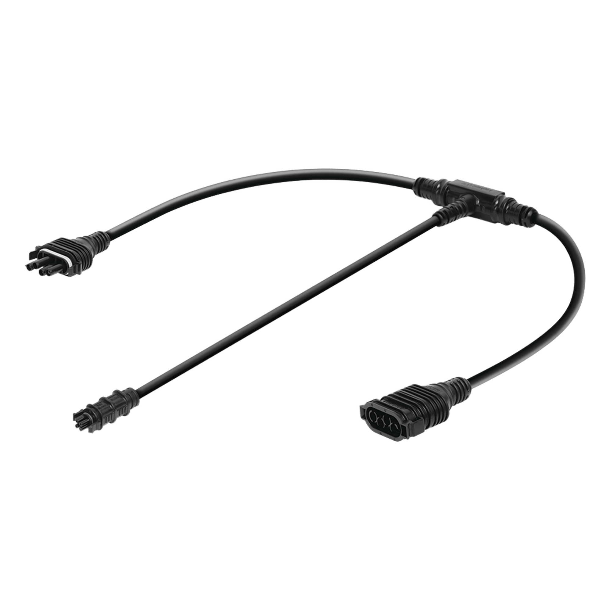 Cable Troncal Y / 4 Conductores 12 AWG / 1030 mm (3.38 ft) x 500 mm (1.64 ft) / 0.37 kg (0.82 lb) / Microinversores y Monitoreo — UBIQUITI · SKU SM-YC-P4