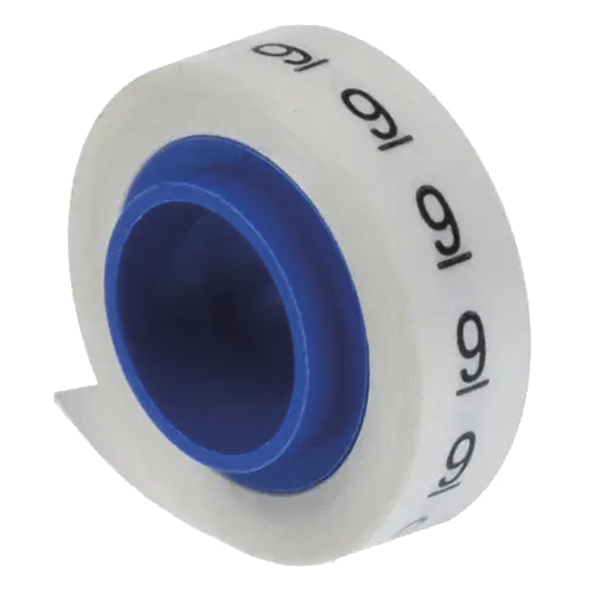 Rollo de Etiquetas Marcadoras / Pre-Impresas #9 / 2.4 m (7.87 pies) / Poliéster Blanco — PANDUIT · SKU PMDR-9