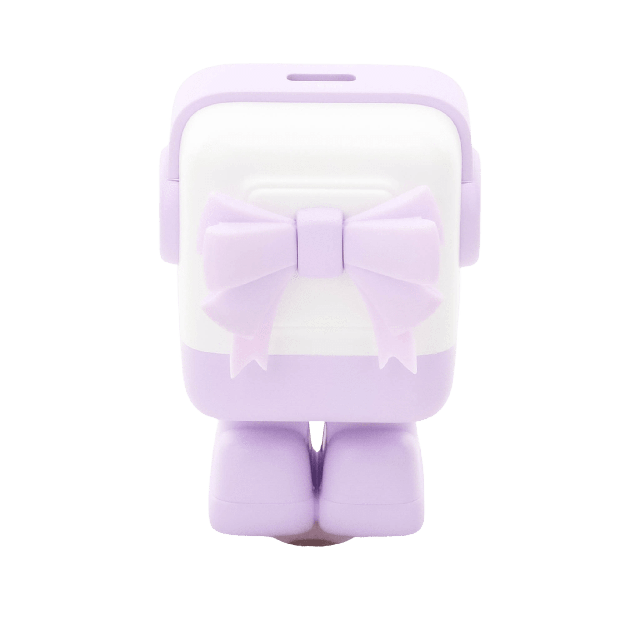 Cargador Mini GaNRobot 30W serie UNO | 1 USB-C de Carga Rápida | Tecnología GaN II | Multiprotocolo PD/QC/SCP/FCA | Carga Inteligente | Pantalla LED | Zapato Magnético Extraíble | Thermal Guard | Color Lila.
