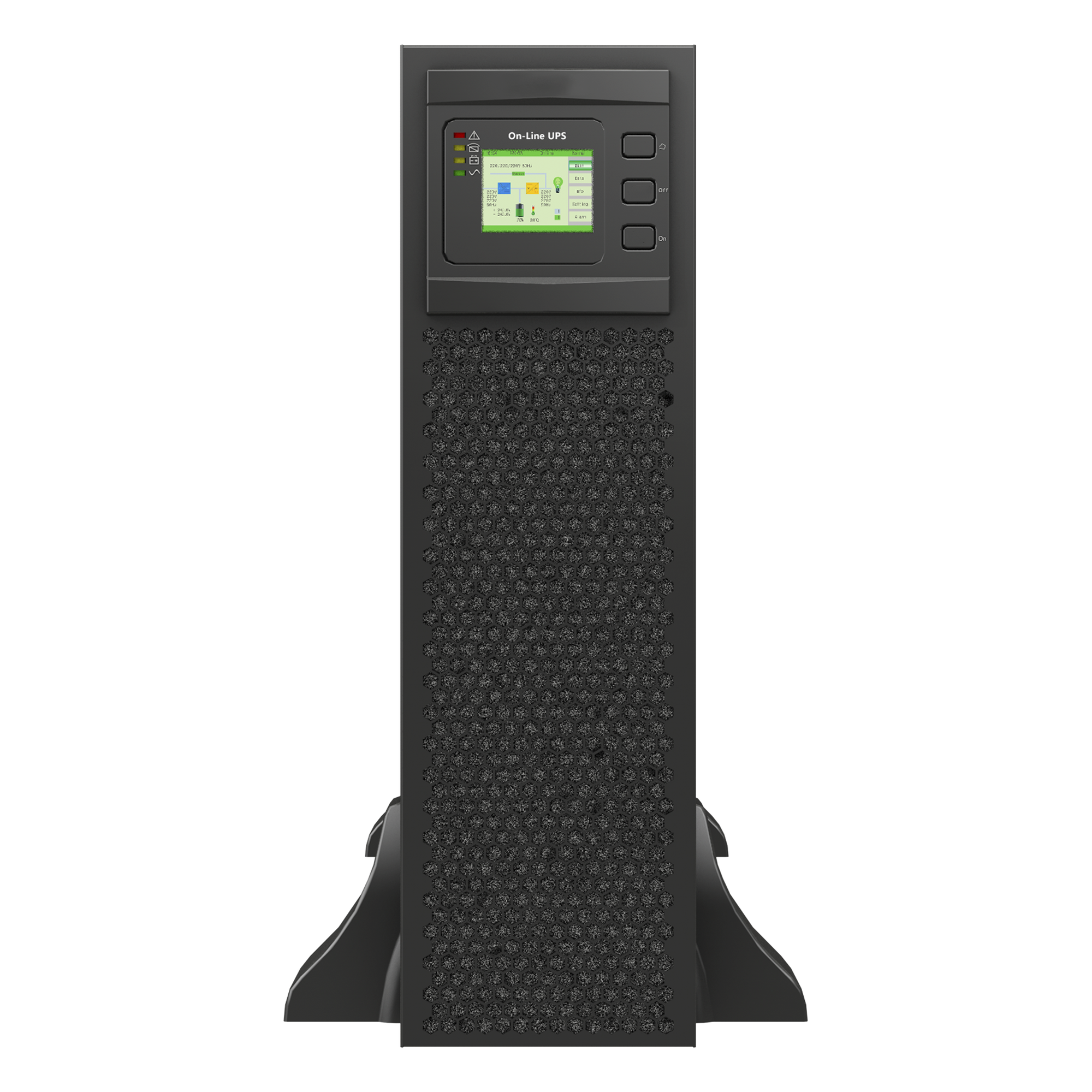 UPS Online Doble Conversión / 20 kVA / 20 kW / 220 Vac L-L Trifásica / Onda Senoidal Pura / Torre o Rack / 60 A Interruptor de Entrada — LINKEDPRO BY EPCOM · SKU LP20KRT3P