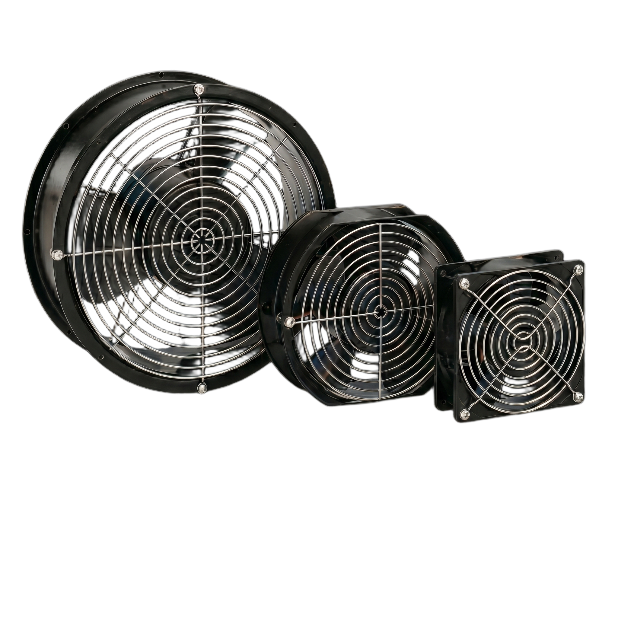 Ventilador Axial Compacto / 6 Pulgadas (152 mm) / 115 VAC / 102 CFM (173 m³/h) / 50,000 Horas / Operación Silenciosa / IP para Gabinetes — HOFFMAN · SKU A6AXFNGQ