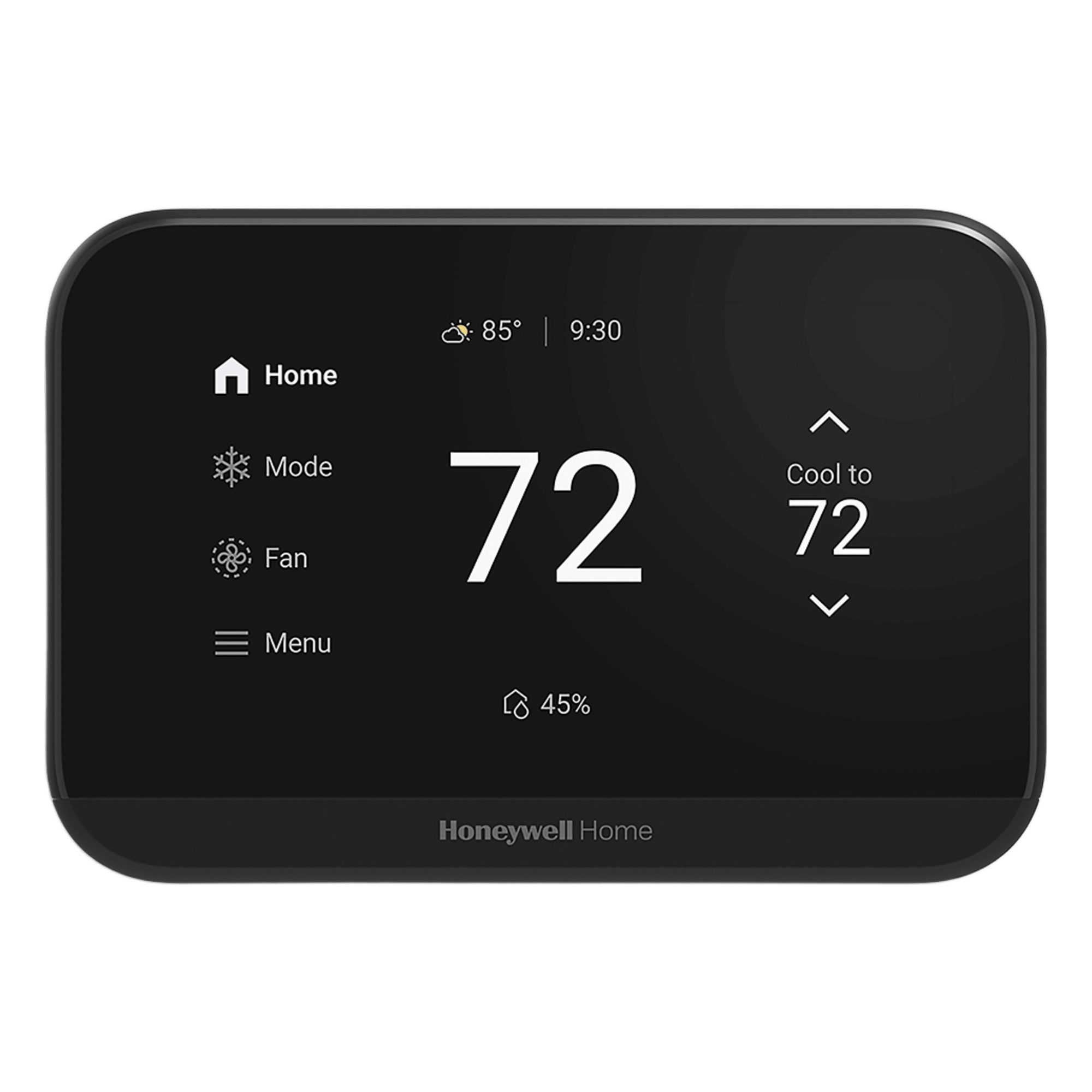 Termostato Inteligente / Pantalla Táctil 4.3 Pulgadas / Wi-Fi, Bluetooth y Matter / Bomba de Calor 3H/2C / Conventional 2H/2C / Sensor de Humedad / Energy Star — HONEYWELL HOME RESIDEO · SKU THX900B2