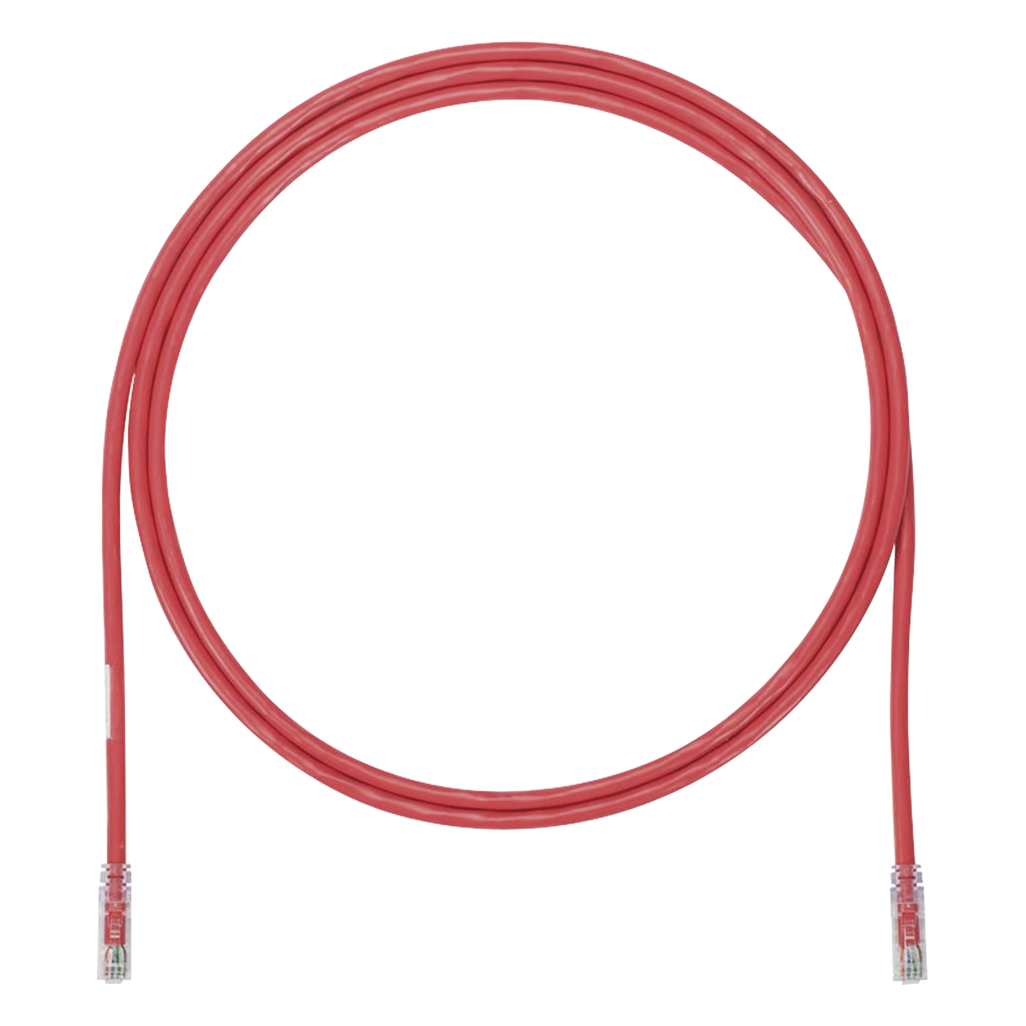 Cable de Parcheo UTP / Cat6A / 24 AWG / CM / 2.13 m (7 ft) / Rojo — PANDUIT · SKU UTP6AX7RD