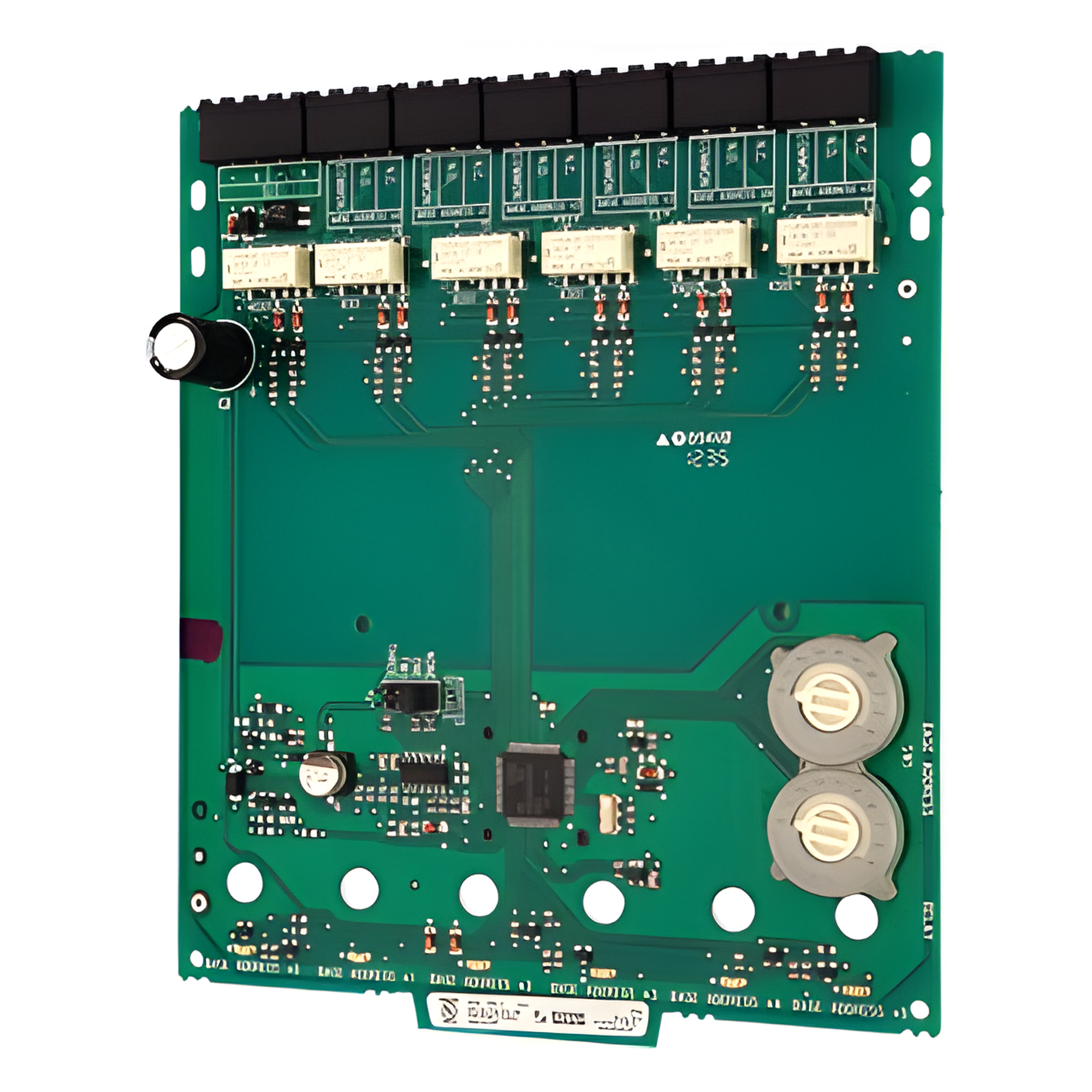 Módulo de Relevadores Direccionable / 6 Relevadores Forma C / Comunicación SLC 2 Hilos / LEDs Dual Estado / Supervisión Total — SILENT KNIGHT BY HONEYWELL · SKU SKRELAY6