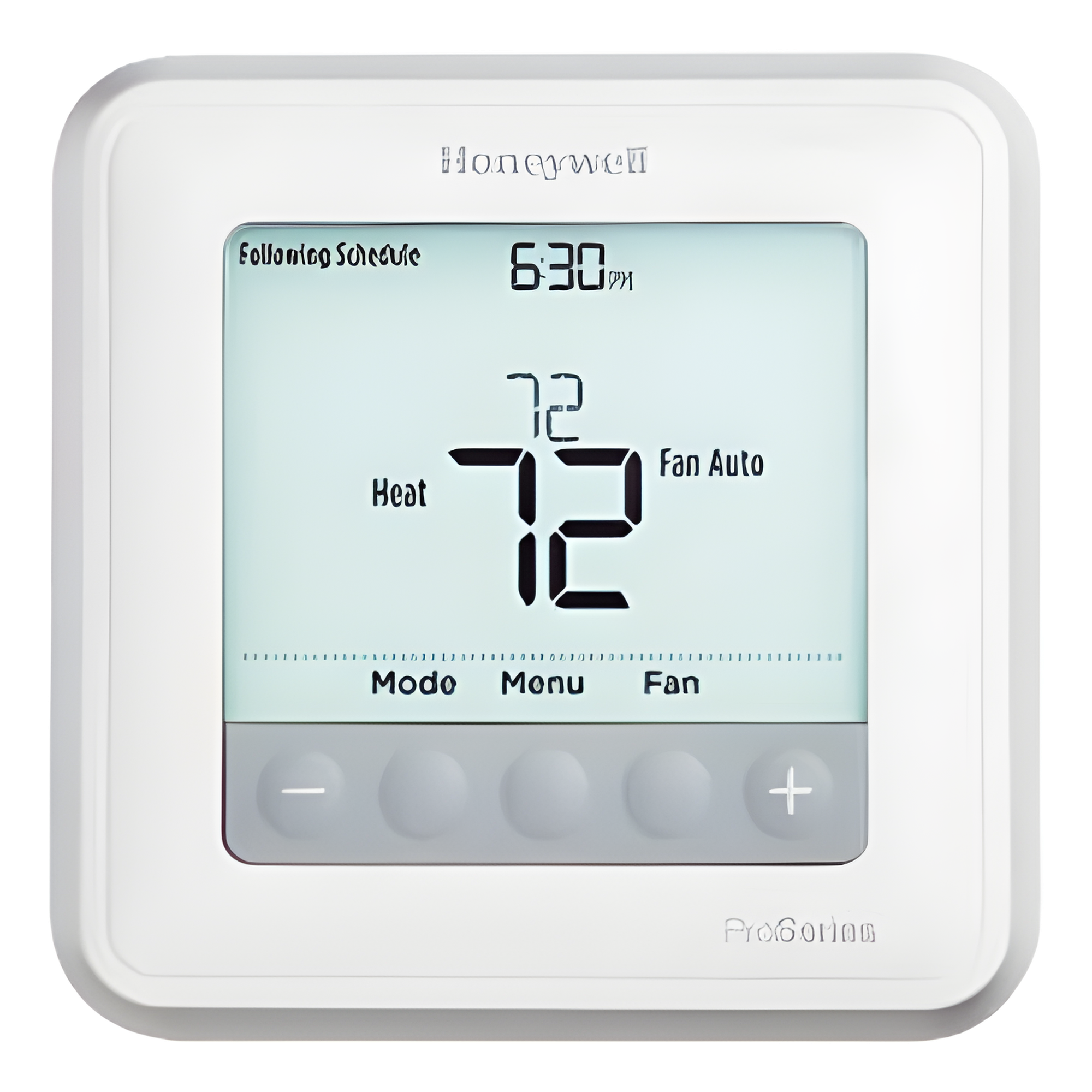Termostato Programable / Bomba de Calor 2 Calor/1 Frío / Convencional 1 Calor/1 Frío / Pantalla 5.44 in² / Montaje UWP — HONEYWELL HOME RESIDEO · SKU TH6210U2001/U