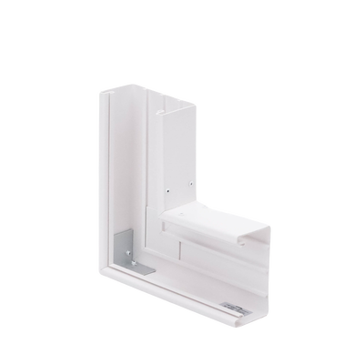 Sección en "L" color blanco de PVC auto extinguible,  para canaleta TEK100 (5576-12100)